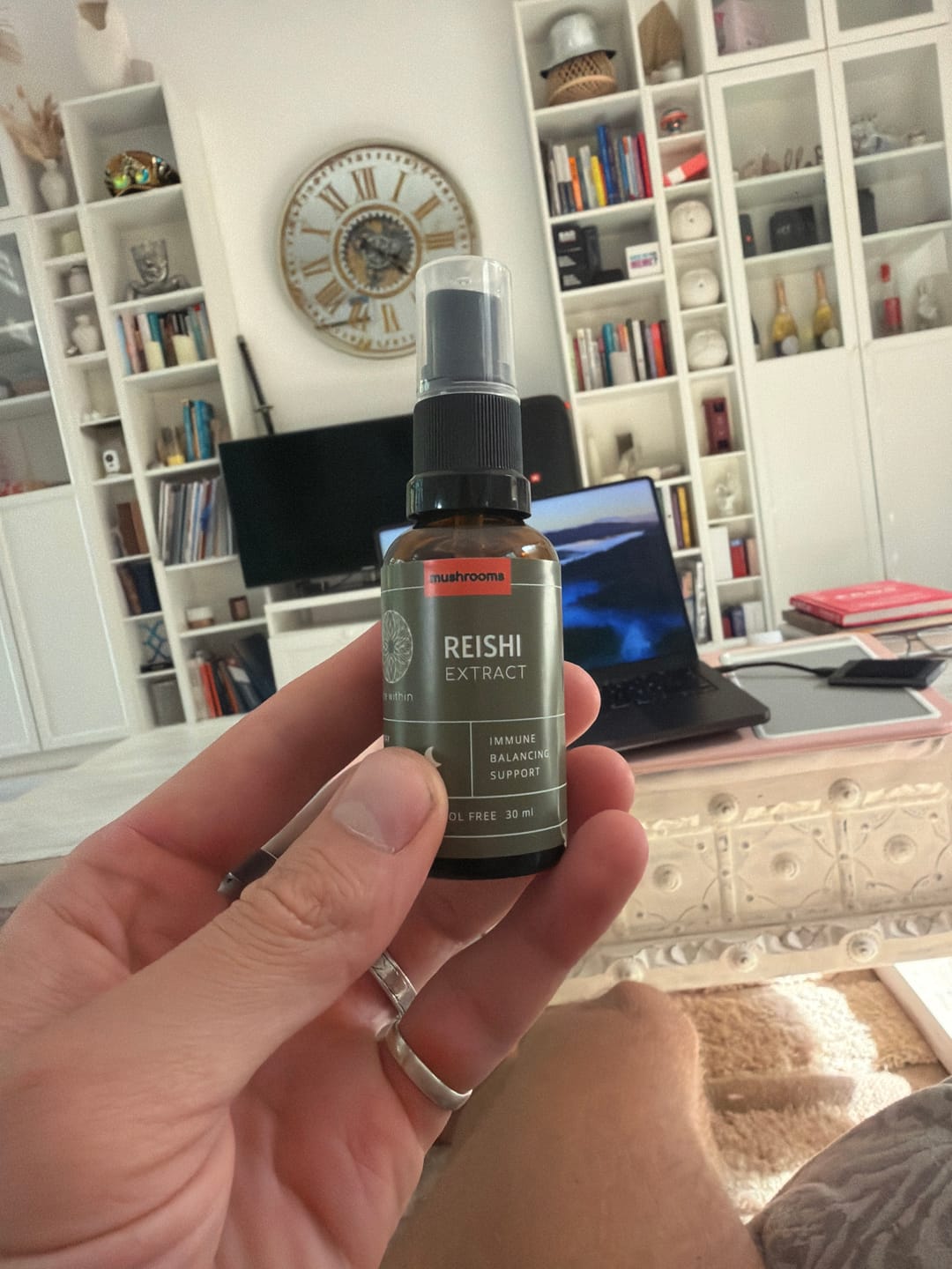 Customer photo review of Reishi Extract (10 ml & 30 ml)