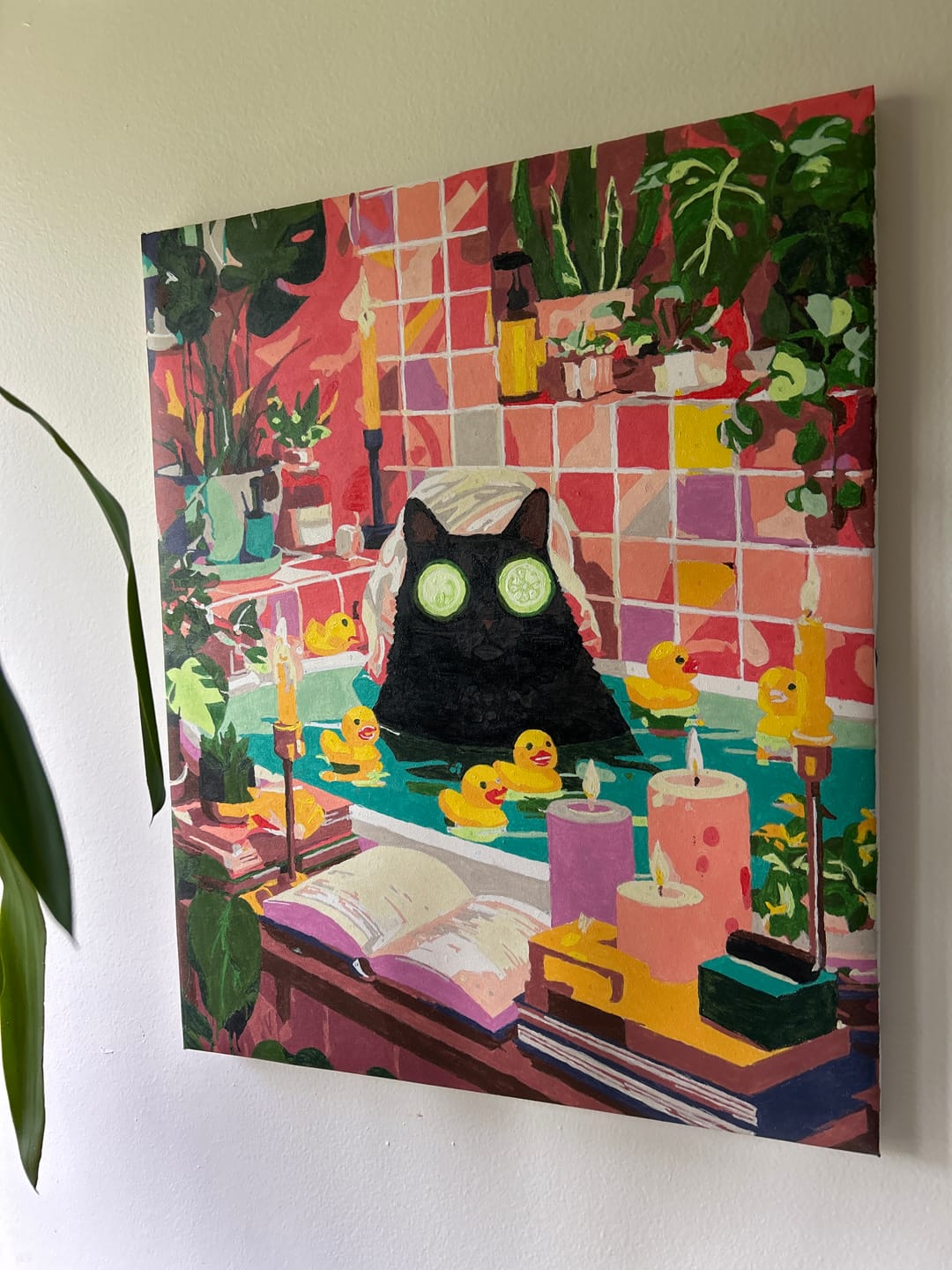 Customer photo review of Surprise Painting | Paint by Numbers