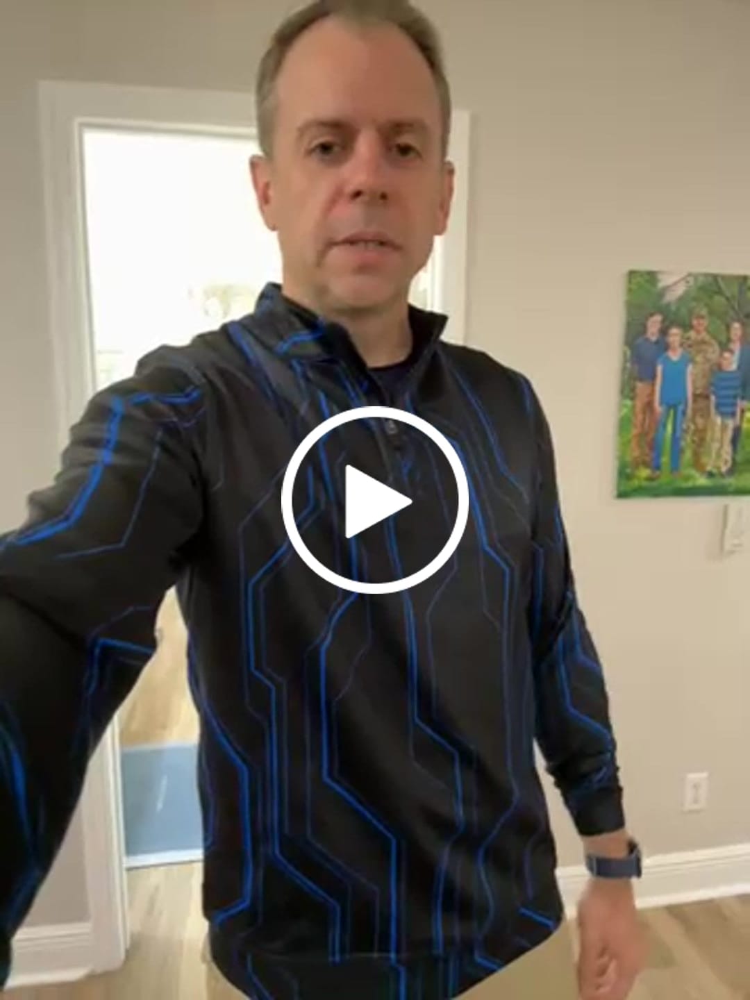 Customer video review of Infinity 1/4 Zip - Sale