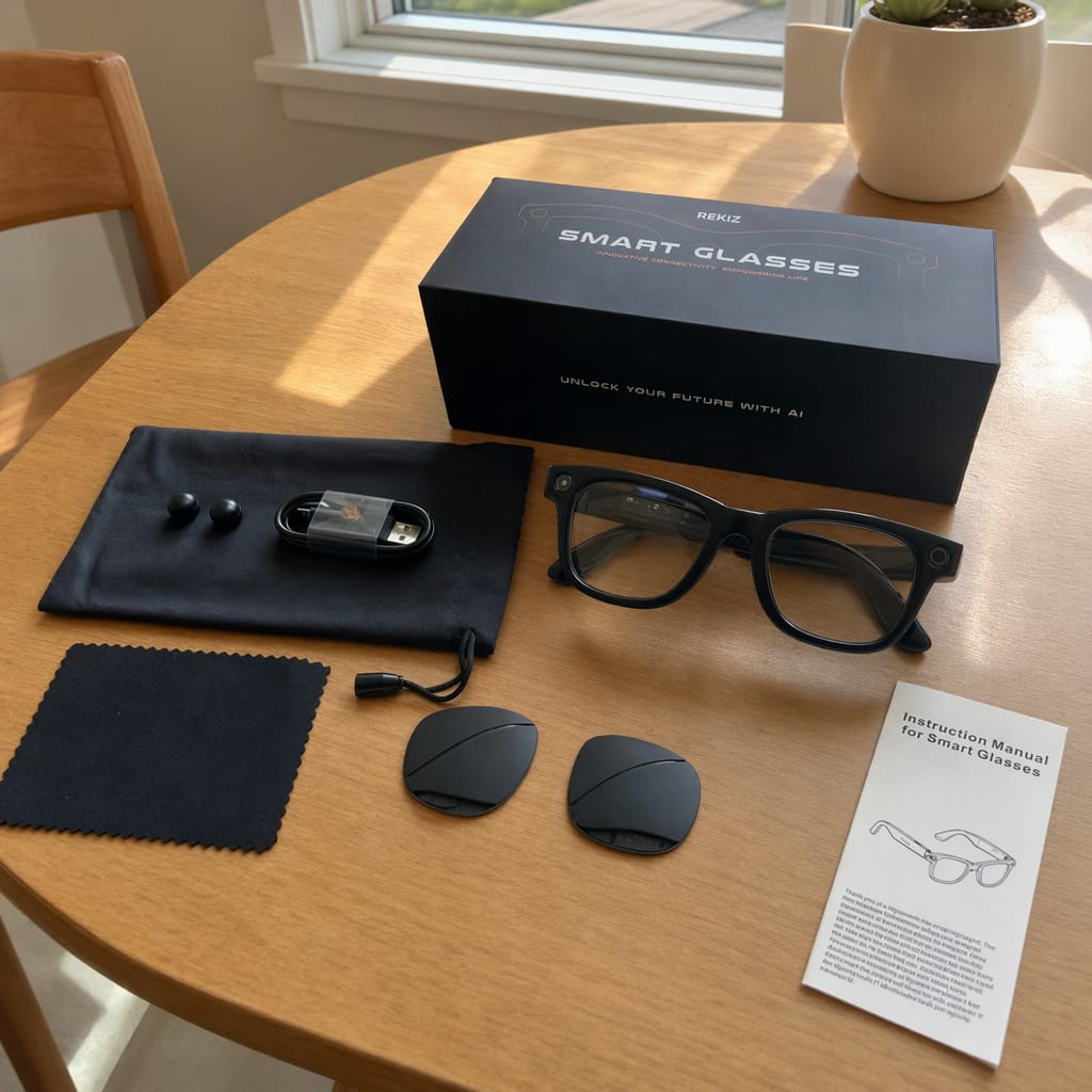 Customer photo review of Rekiz Nova / AI Smart Glasses