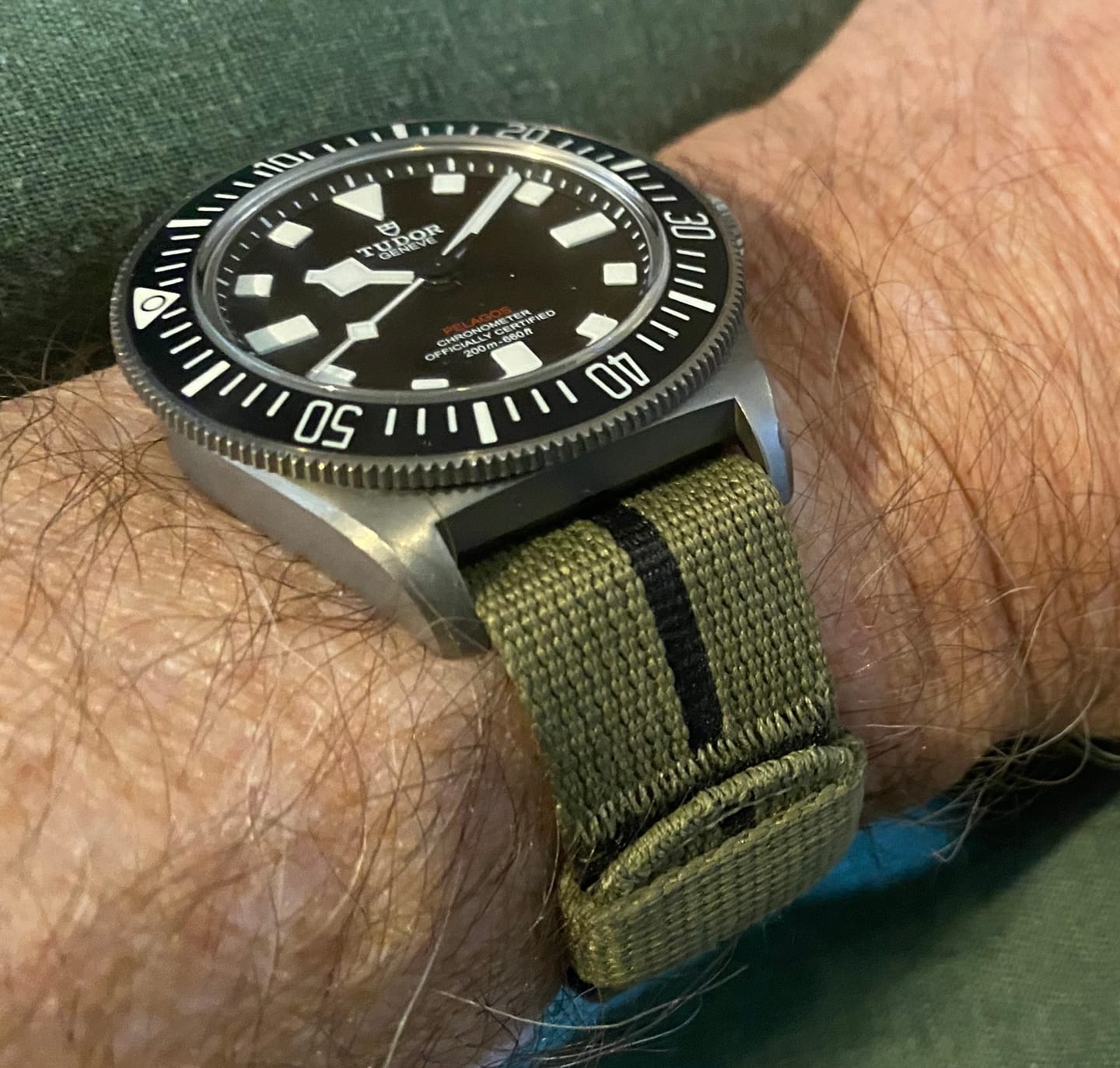 Customer photo review of PVD Glomar Explorer - Hook & Loop Strap - Black