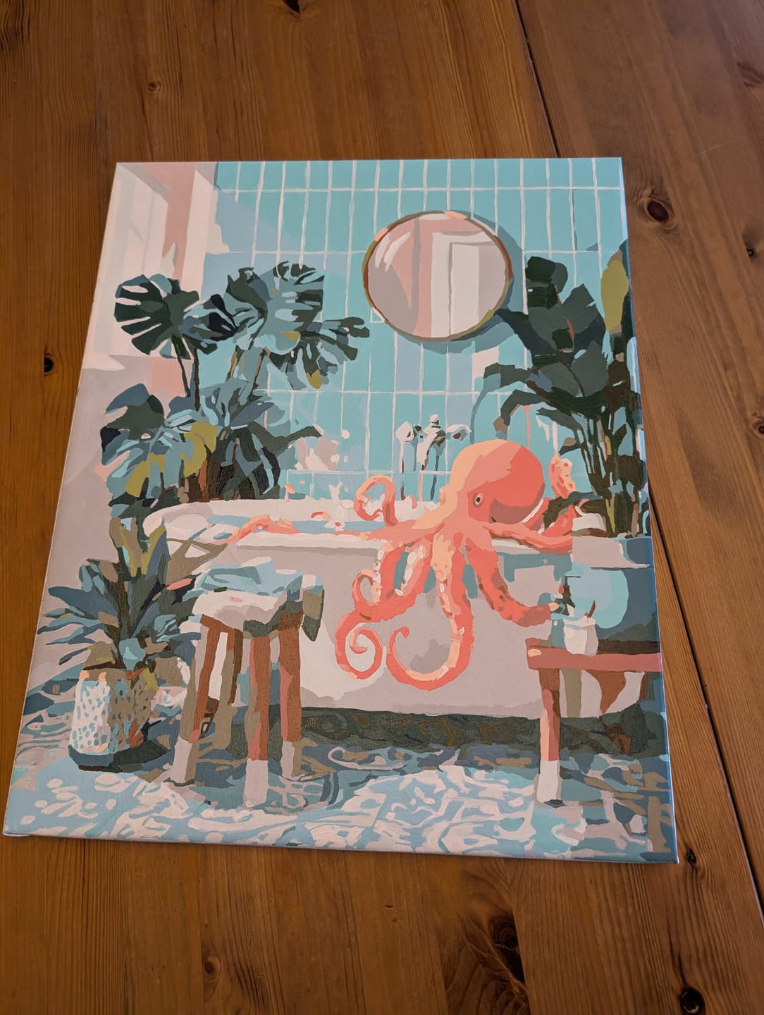 Customer photo review of Octo bath | Paint by Number