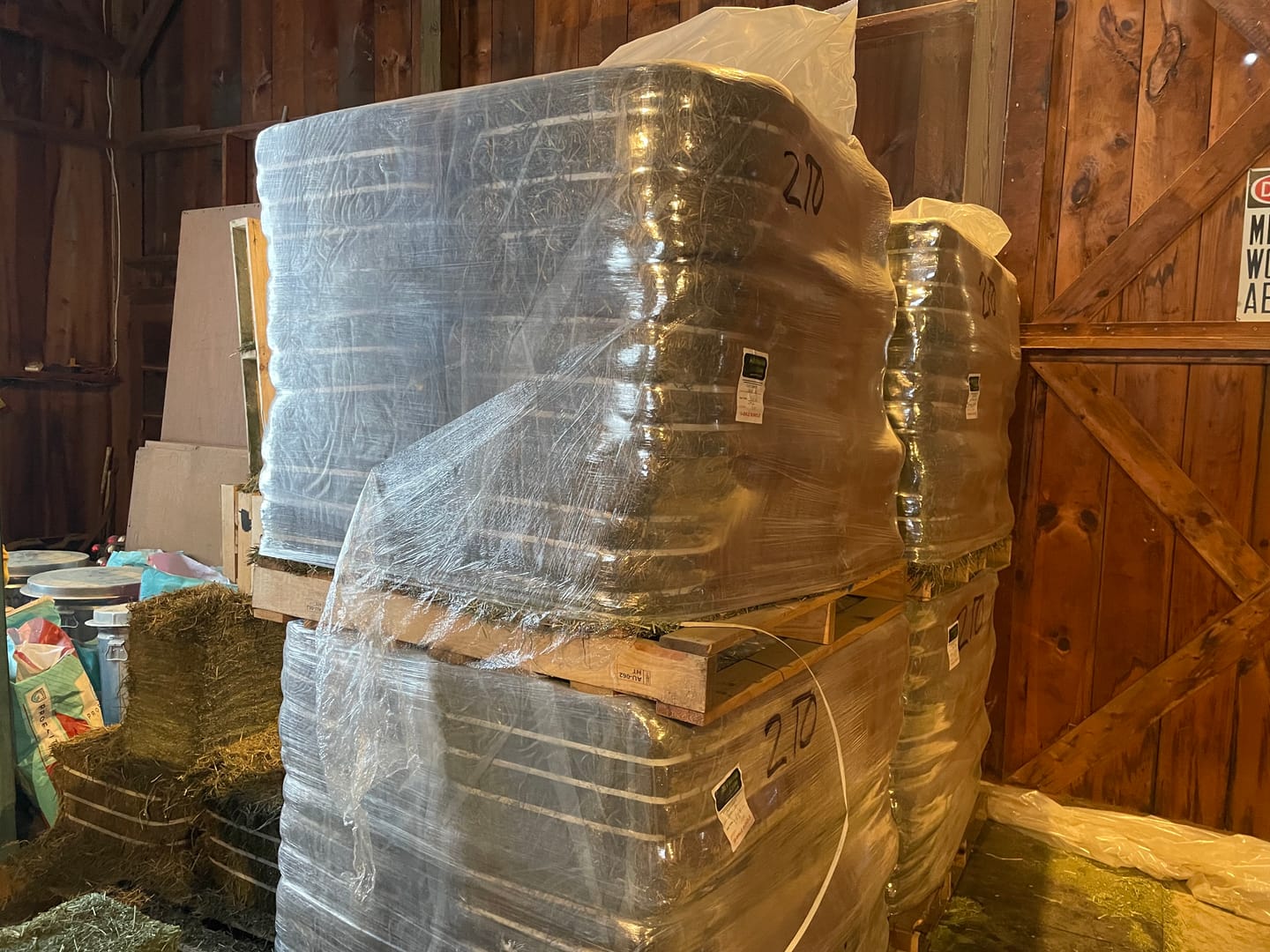 Customer photo review of 2nd Cutting (Click here for Qty Discount) NY Timothy Orchard Grass Hay (Buy More - Save More)(Includes delivery too!)