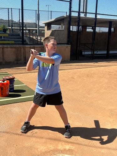 Customer photo review of BASEBALL PERFORMANCE TEE