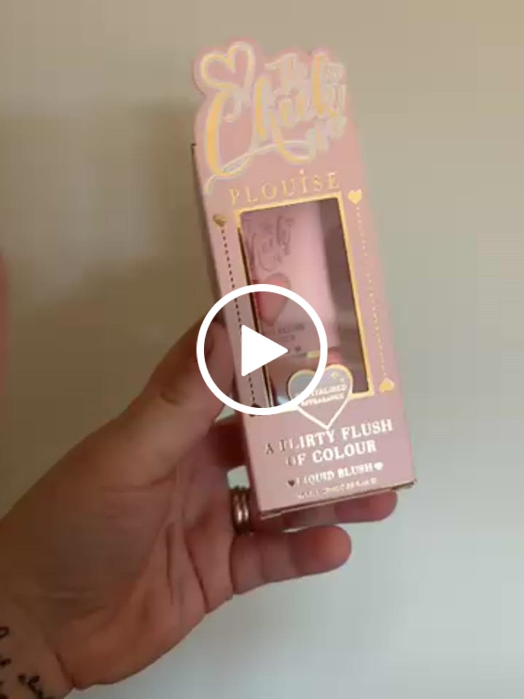 Customer video review of P.Louise The Cheek Of It Liquid Blush