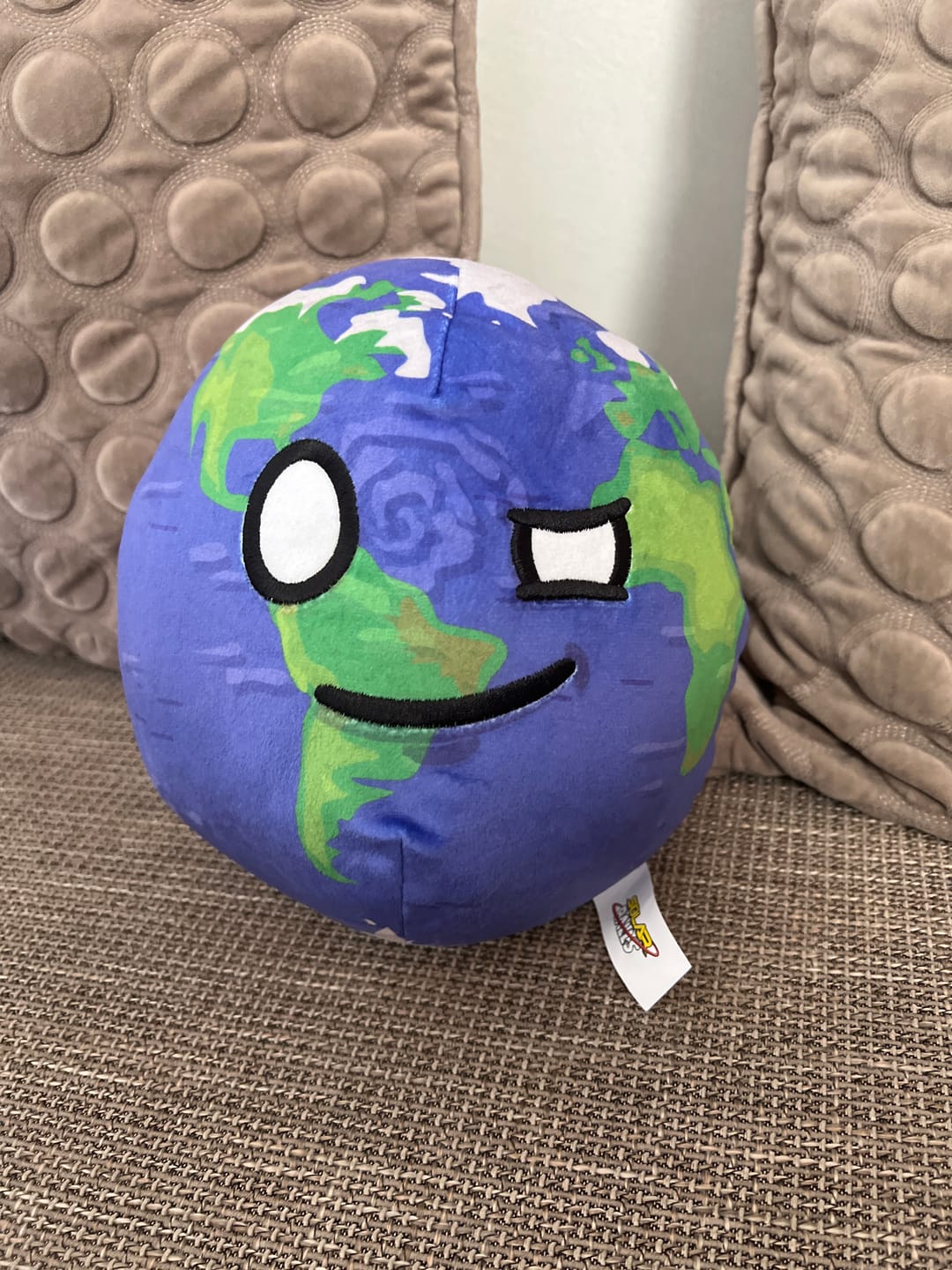 Customer photo review of The SolarBalls Earth Plush