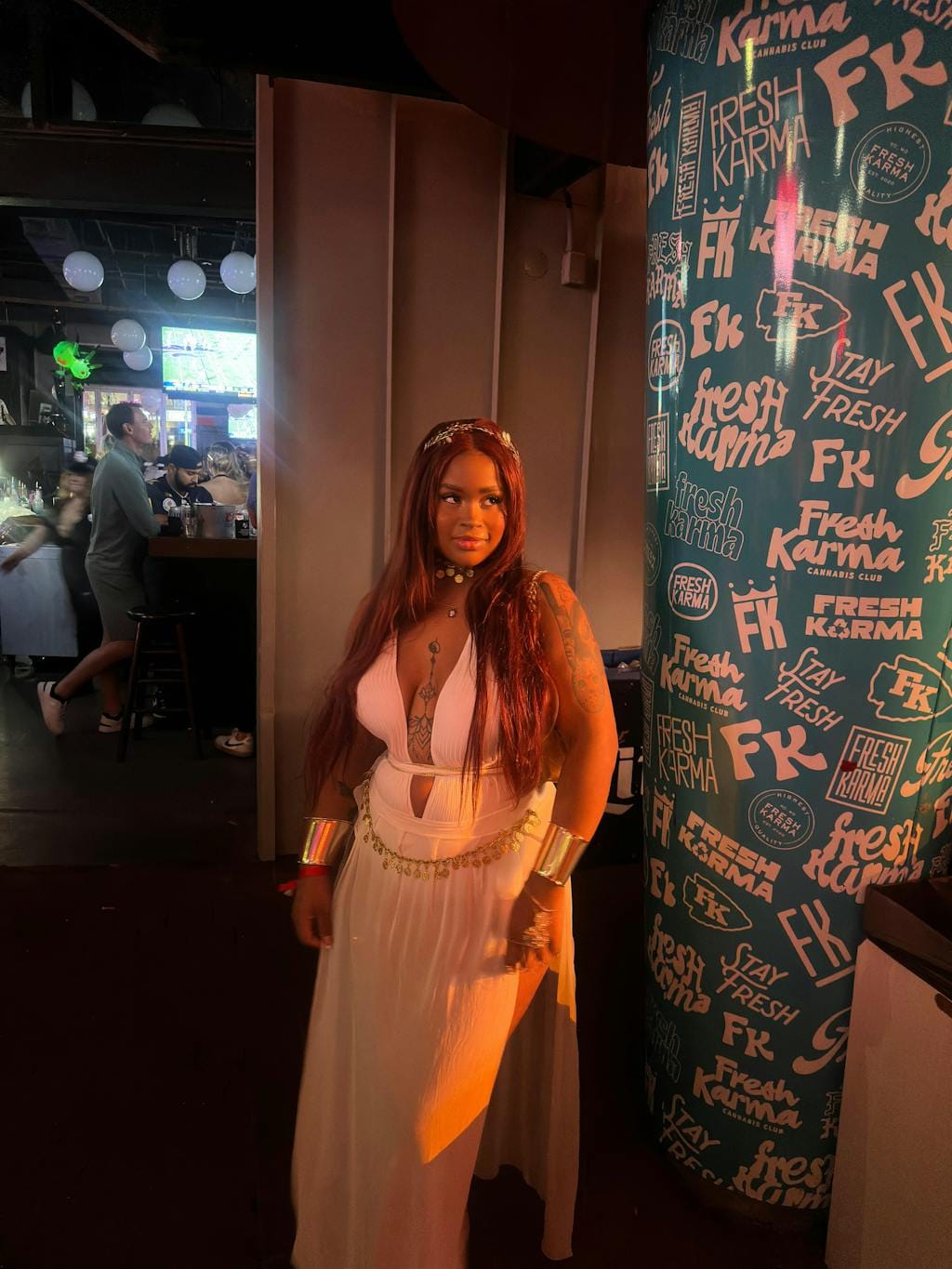 Customer photo review of Wavymy Wear & Go Reddish Brown 7x5 Glueless Lace Wigs Human Hair 180% Density