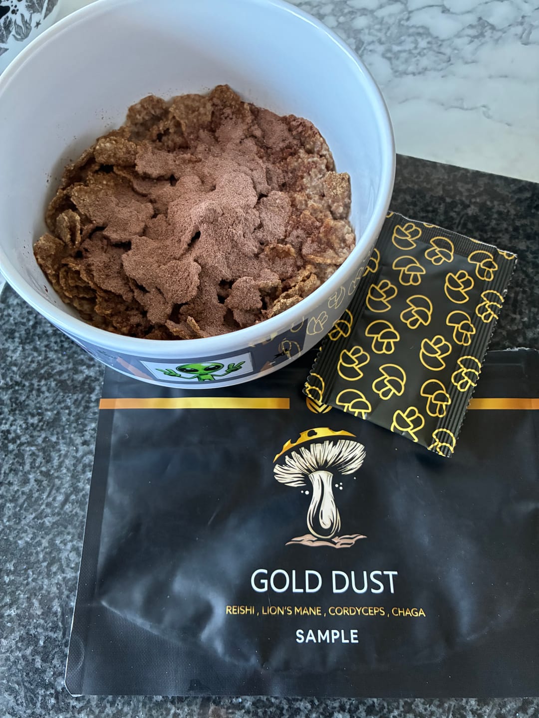 Customer photo review of Cocoa - Sample