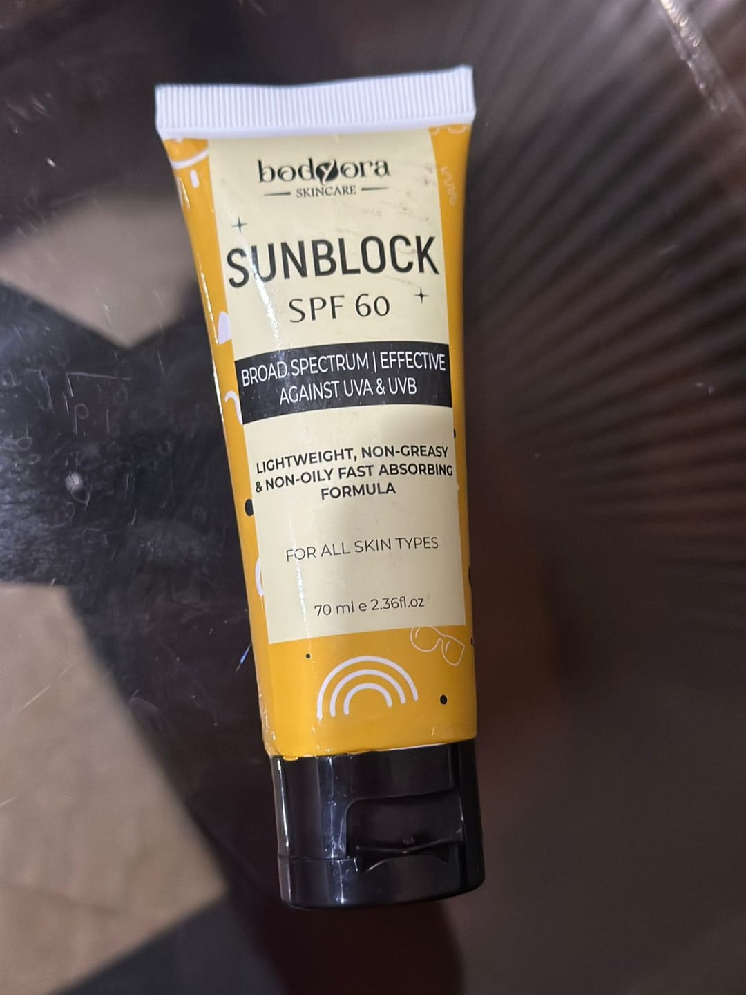 Customer photo review of Sunblock SPF 60