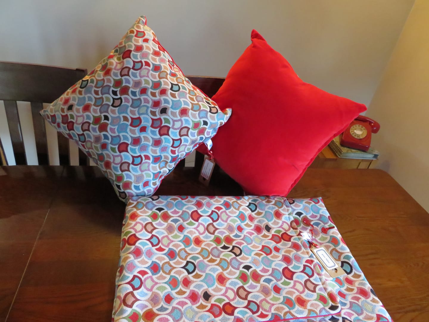 Customer photo review of Plain 100% Cotton Velvet Fabric