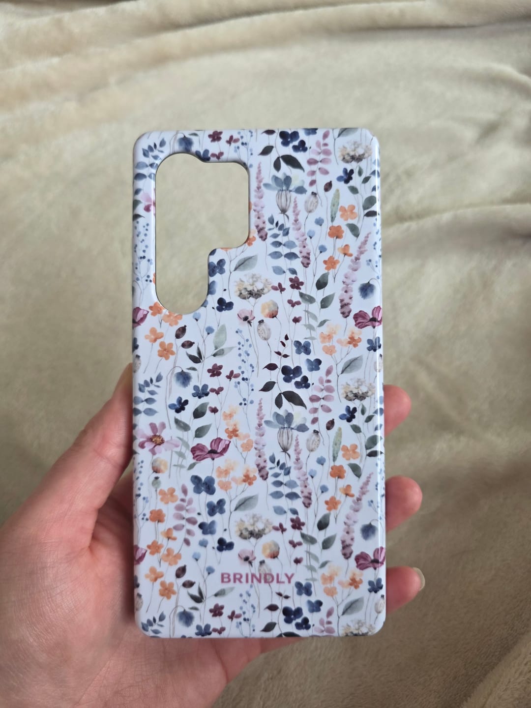 Customer photo review of Rustic Charm - Tough Phone Case