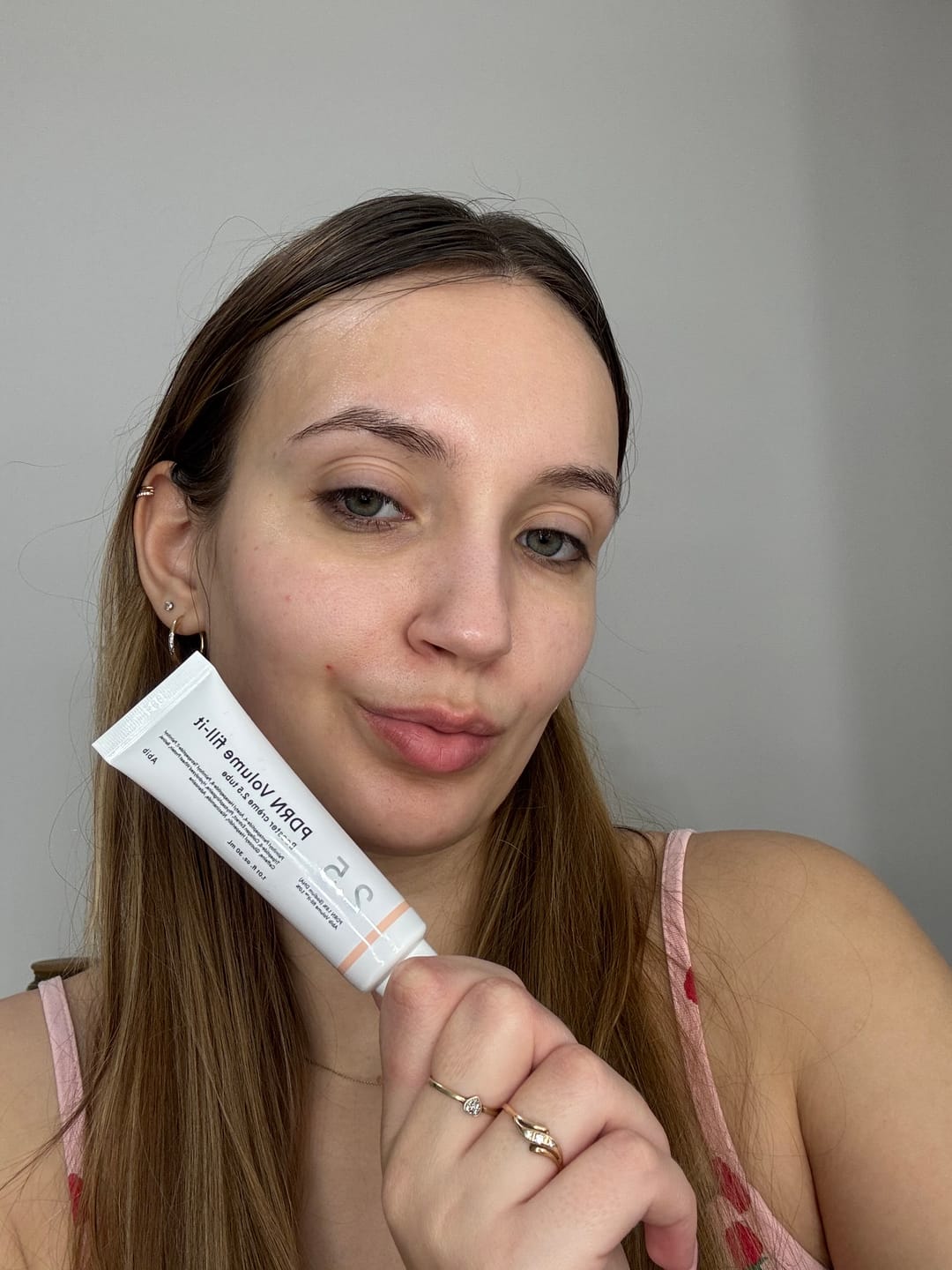 Customer photo review of PDRN Volume fill-it Booster crème 2.5 tube