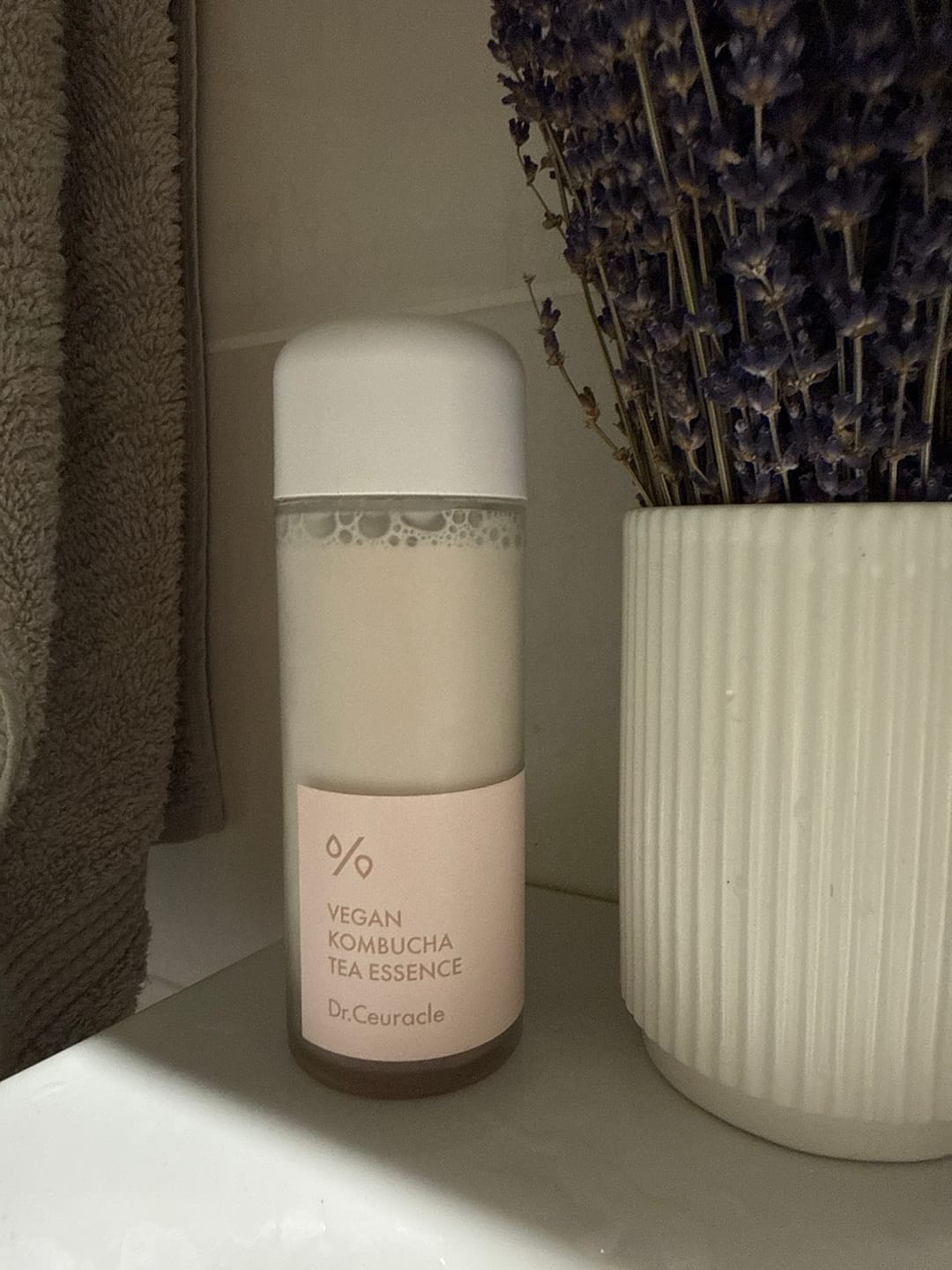 Customer photo review of Divu tekstūru vegāniskā esence ar kombuču Dr.Ceuracle Vegan Kombucha Tea Essence