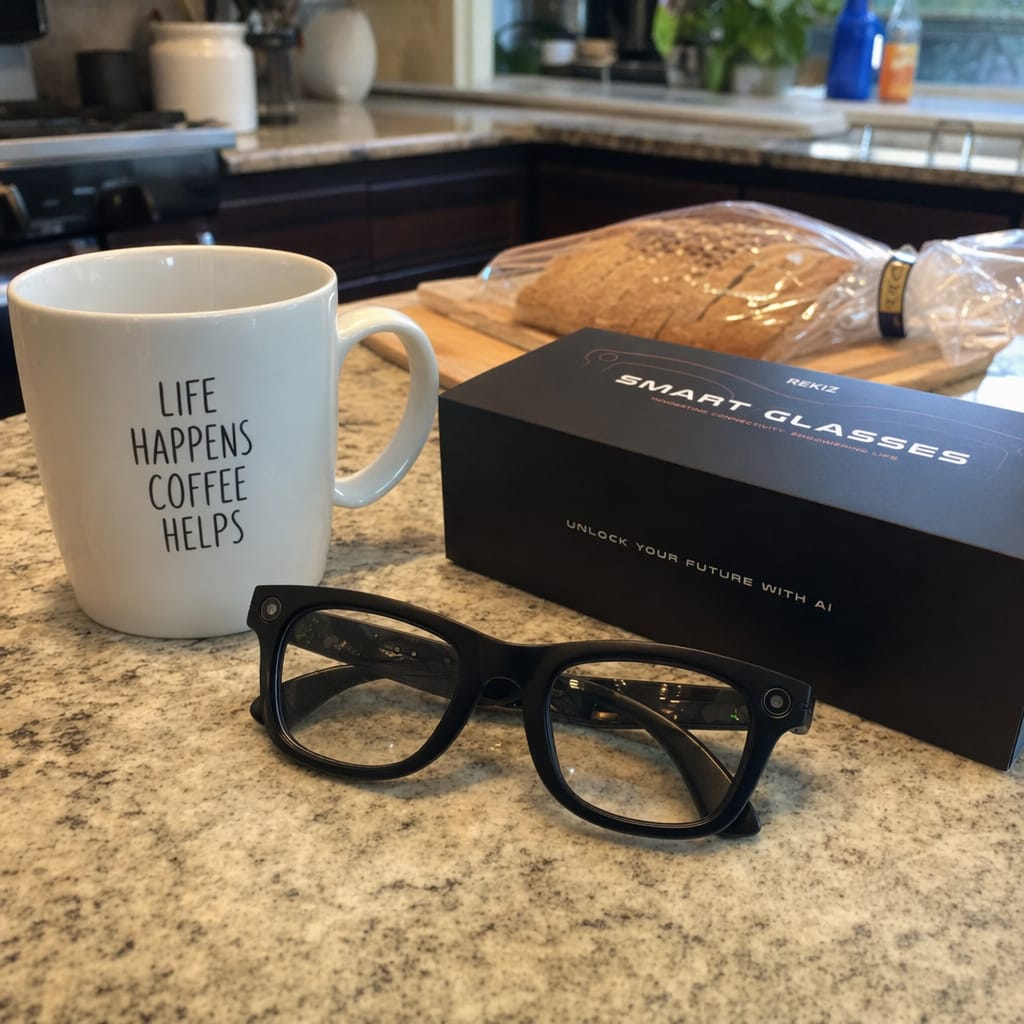 Customer photo review of Rekiz Nova / AI Smart Glasses