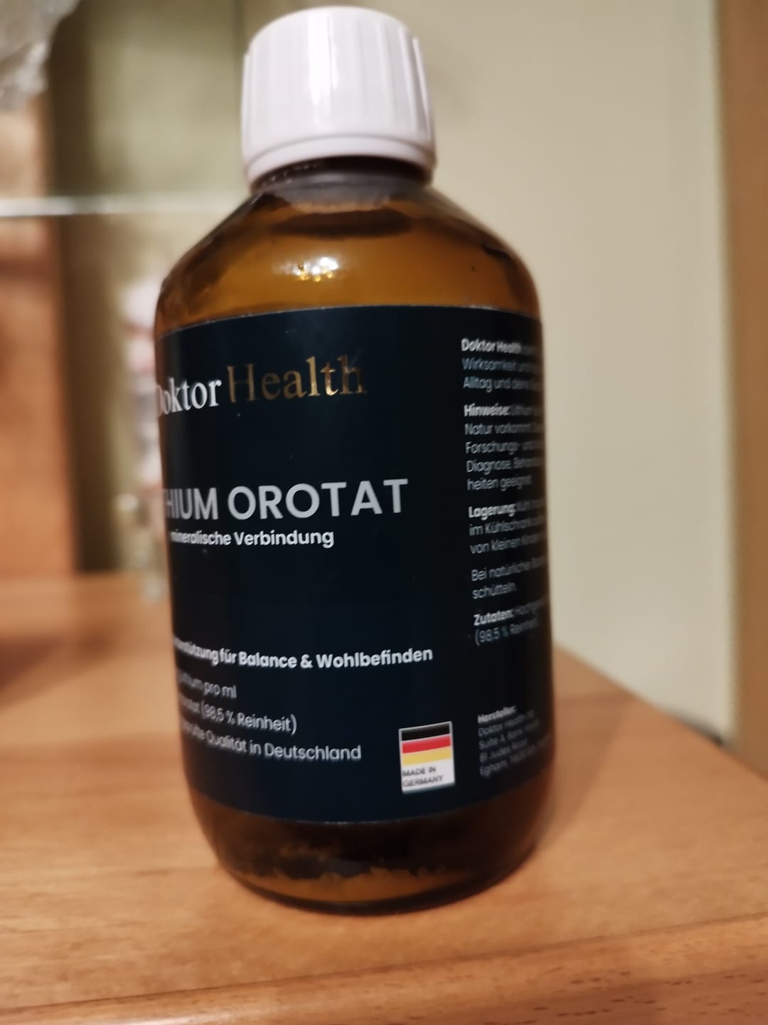Customer photo review of Lithium Orotat