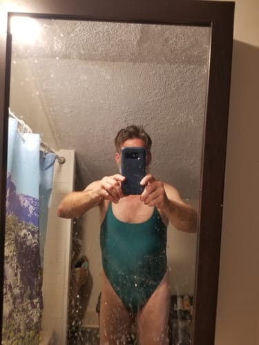 Customer photo review of Makenna One Piece - Lagoon
