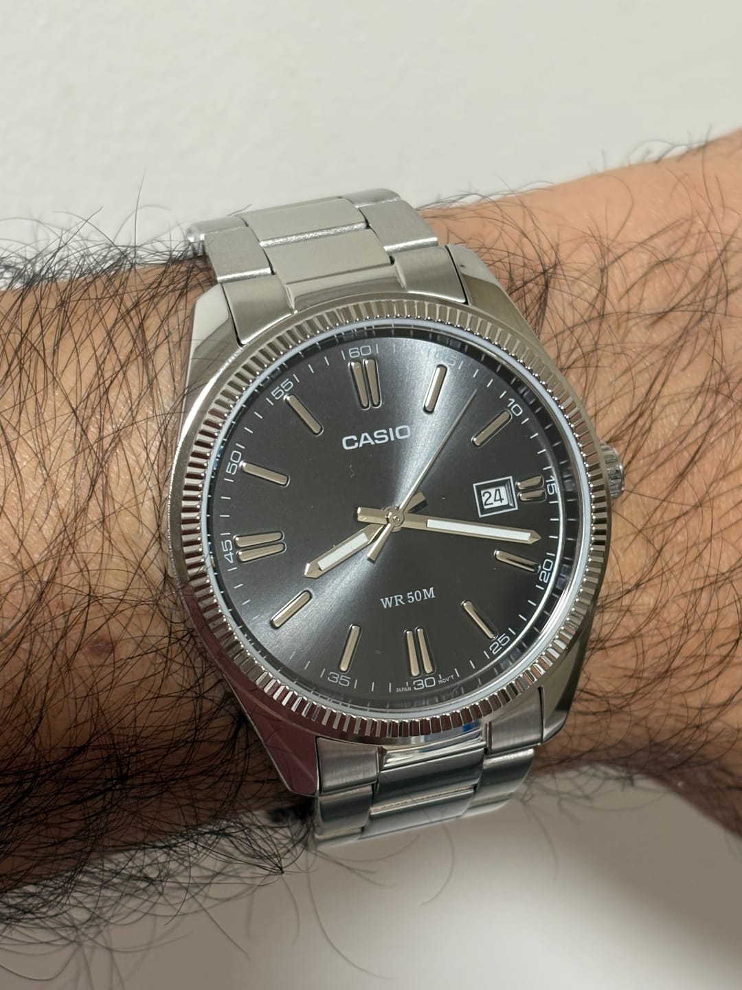 Customer photo review of Reloj Casio Análogo MTP-1302D-1A1V Negro 38,5mm