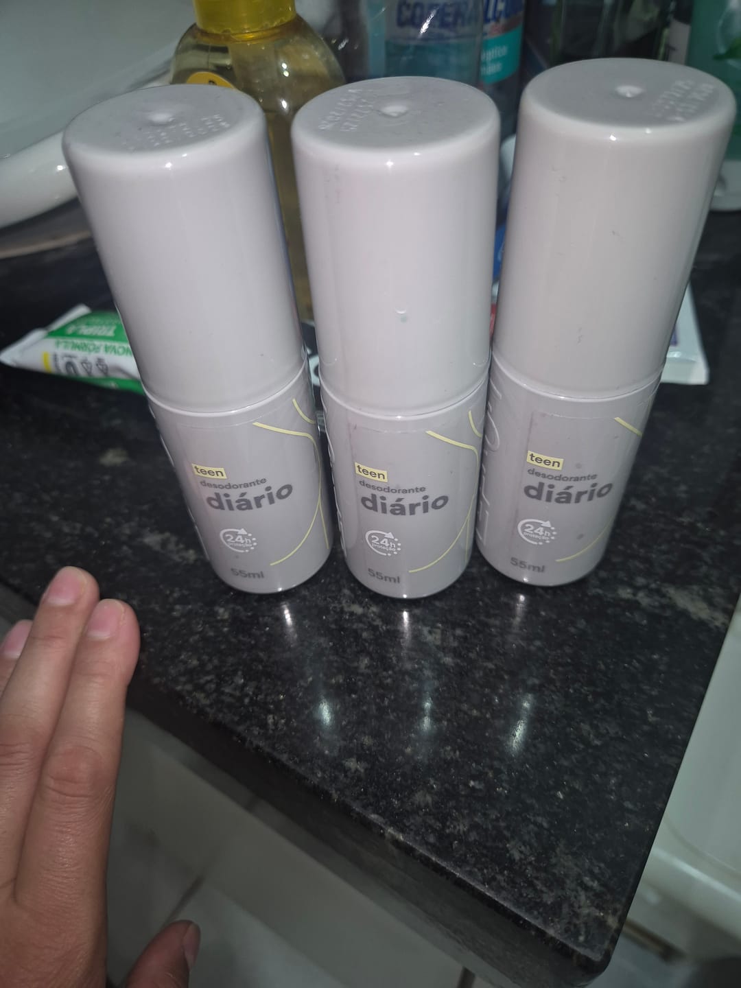 Customer photo review of Trio Diário Teen - R$ 49,90 cada unidade