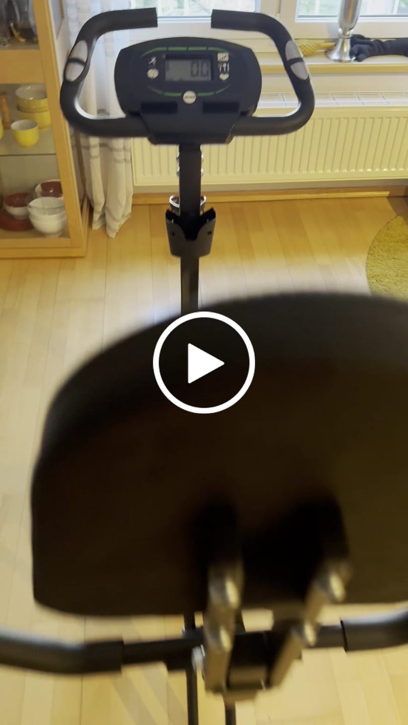 Customer video review of Tretmann RIDE- Heimtrainer mit tiefem Einstieg