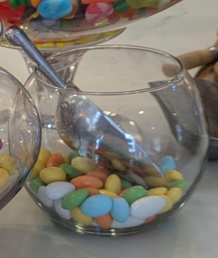 Customer photo review of Assorted Jordan Almonds