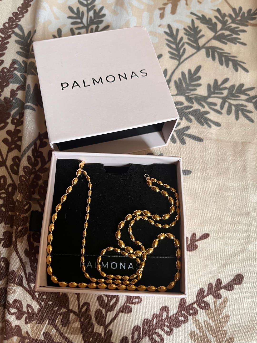 Customer photo review of Beaded Bliss Necklace