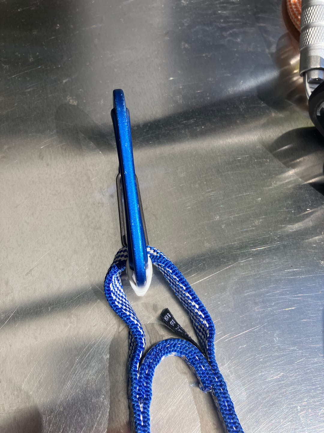 Customer photo review of Flip-Stop Cam Carabiner Stabilizers
