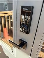 Customer photo review of Philips 4000 Series Built-in Wi-Fi Fingerprint Touchscreen Smart Deadbolt