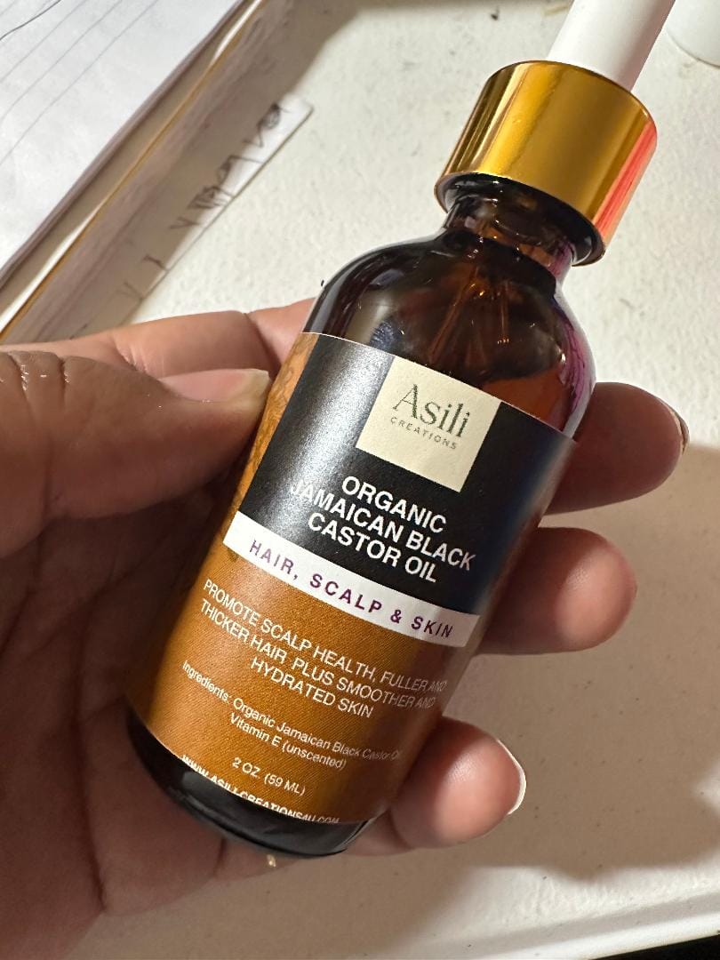Customer photo review of Jamaican Black Castor Oil Collection