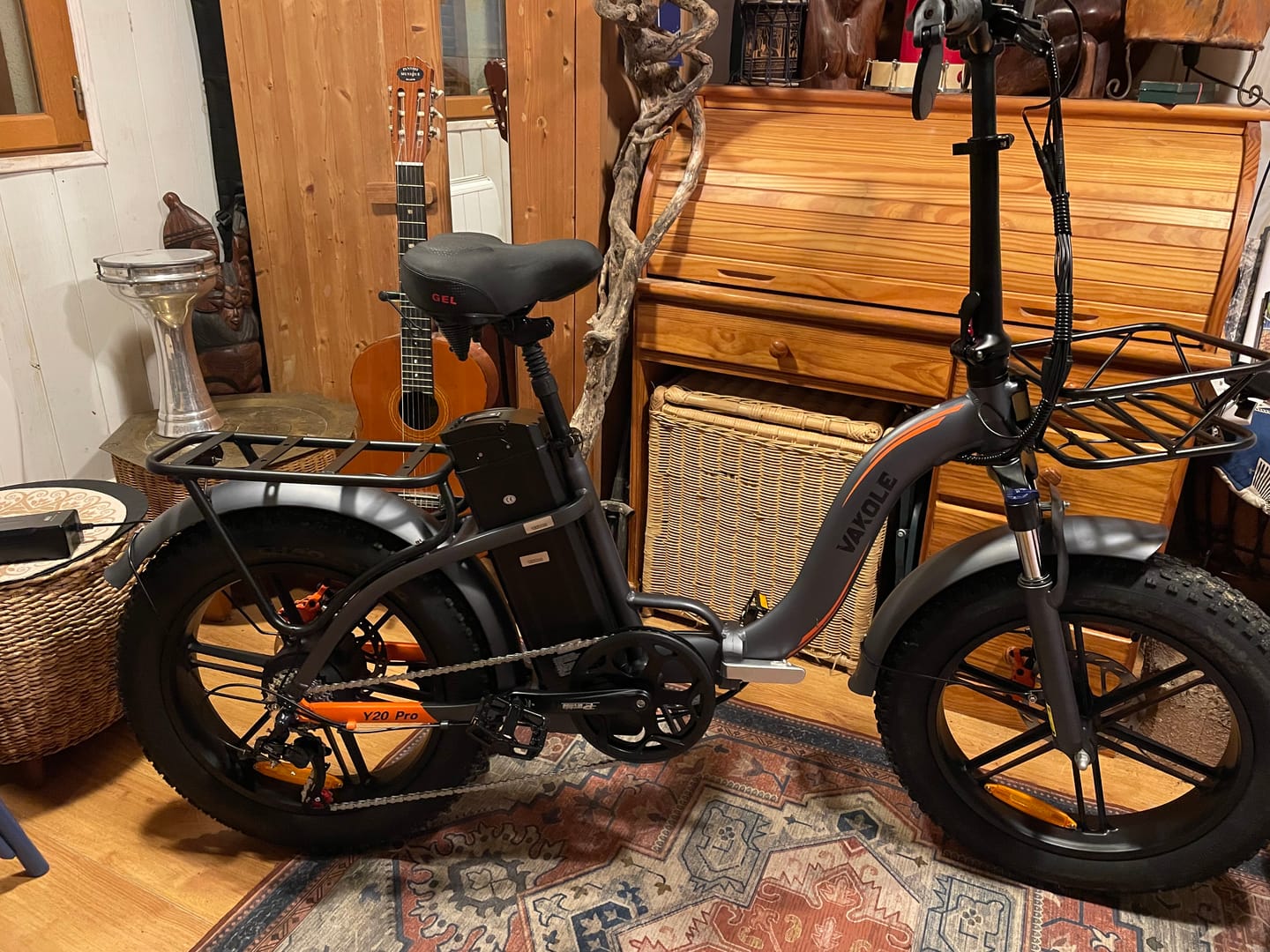 Customer photo review of Vakole Y20 Pro 20" Fat Bike 1440Wh Foldable Step-through E-bike 48V 30Ah Battery
