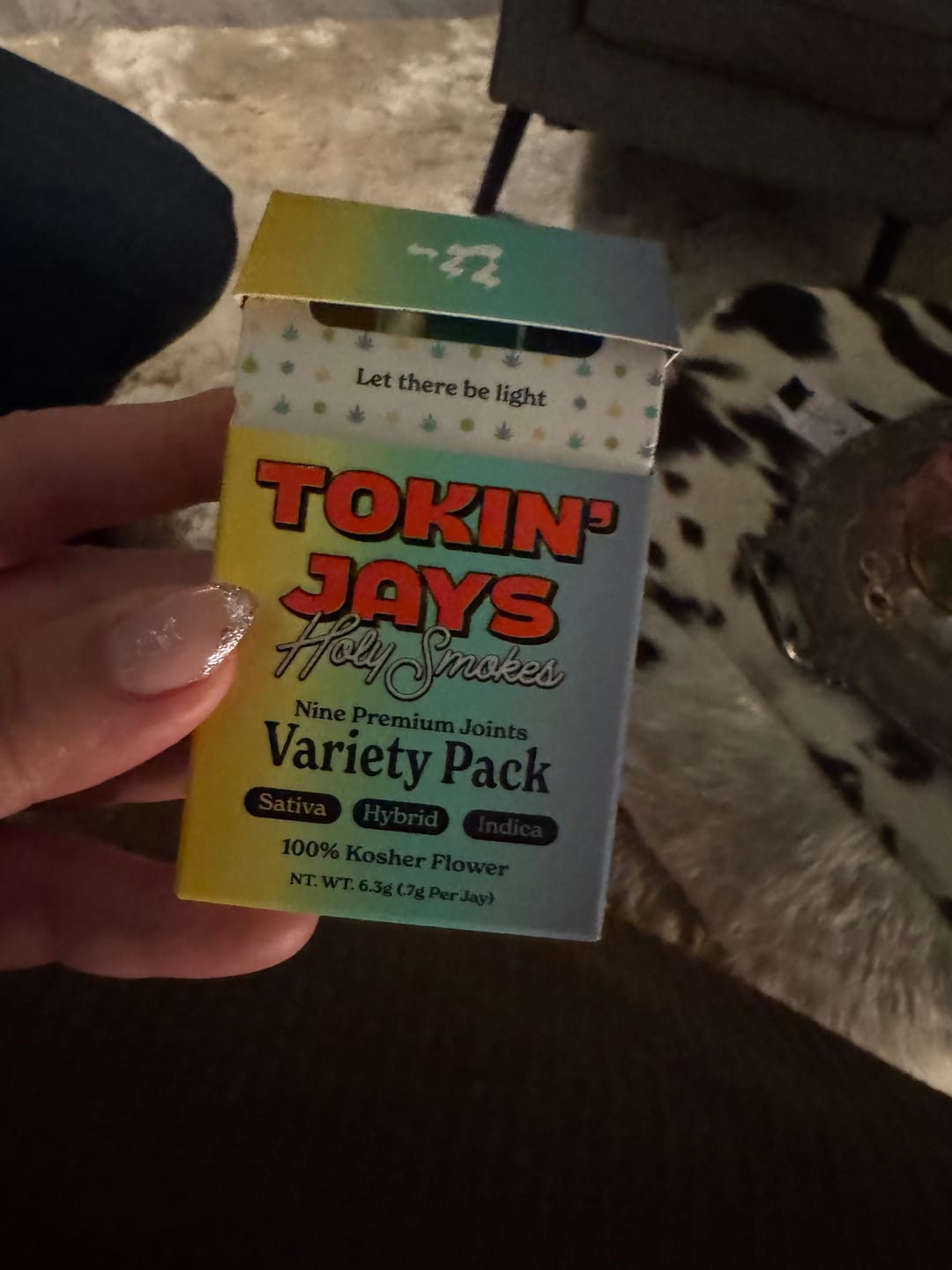 Customer photo review of Tokin' Jays Variety Pack