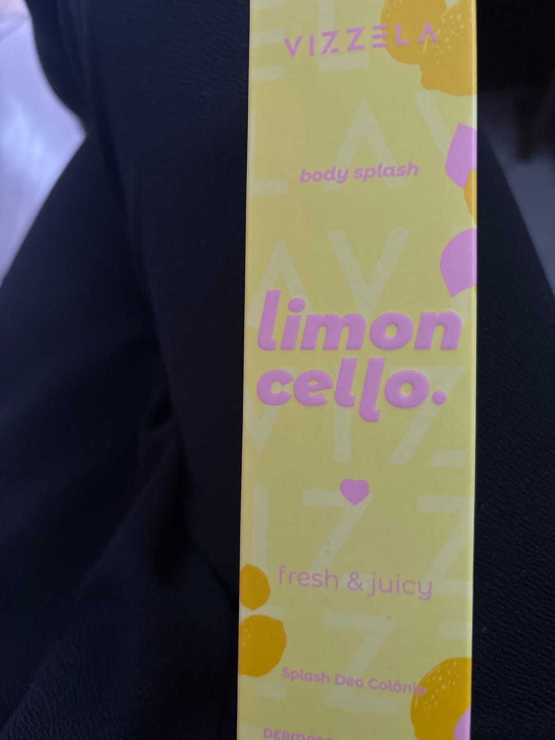 Customer photo review of Body Splash Deo Colônia Limoncello – Vizzela