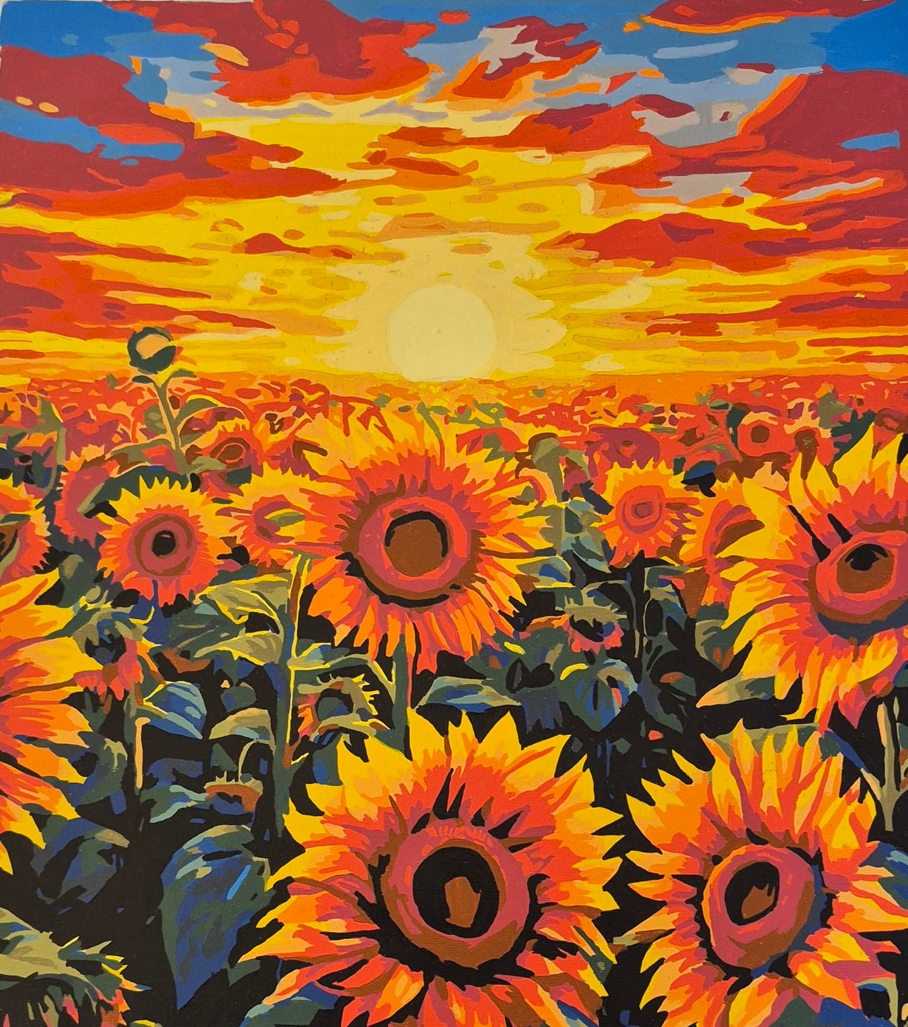 Customer photo review of Sunflower Dusk