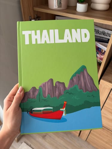 Customer photo review of Custom Travel Book