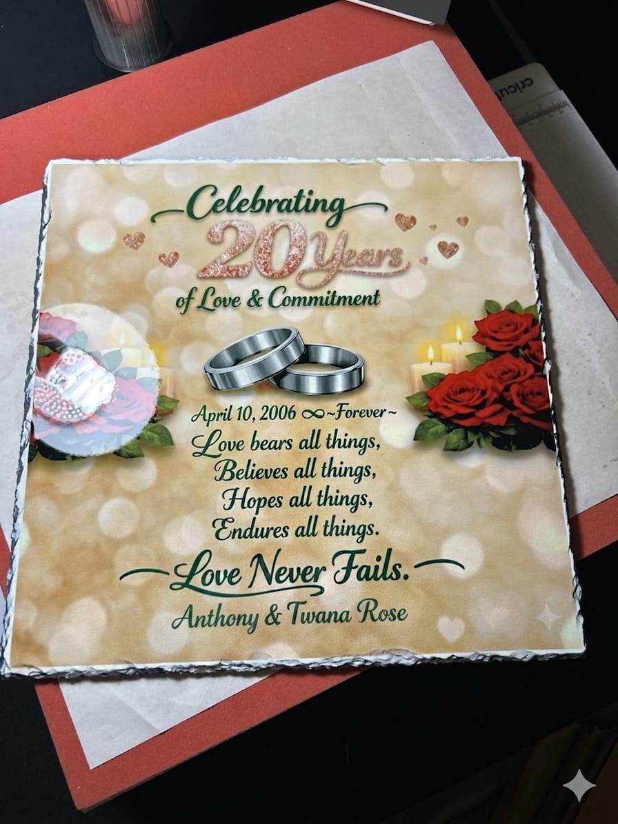 Customer photo review of Gang Sheet Builder 30inch (Sublimation)