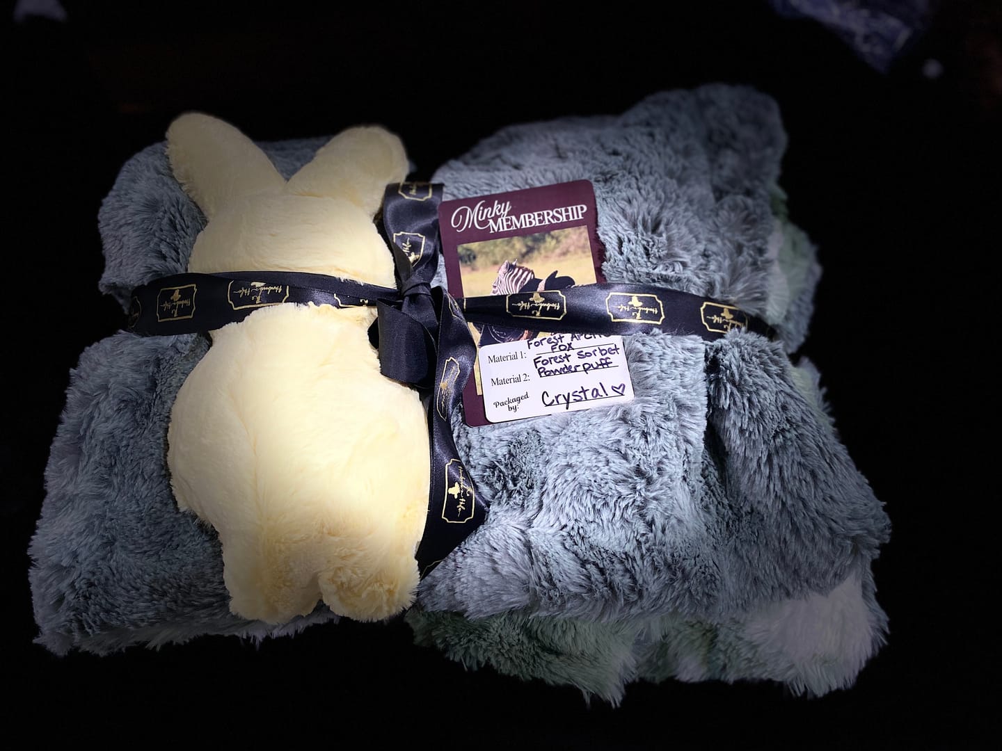 Customer photo review of Travel Size Blanket Subscription
