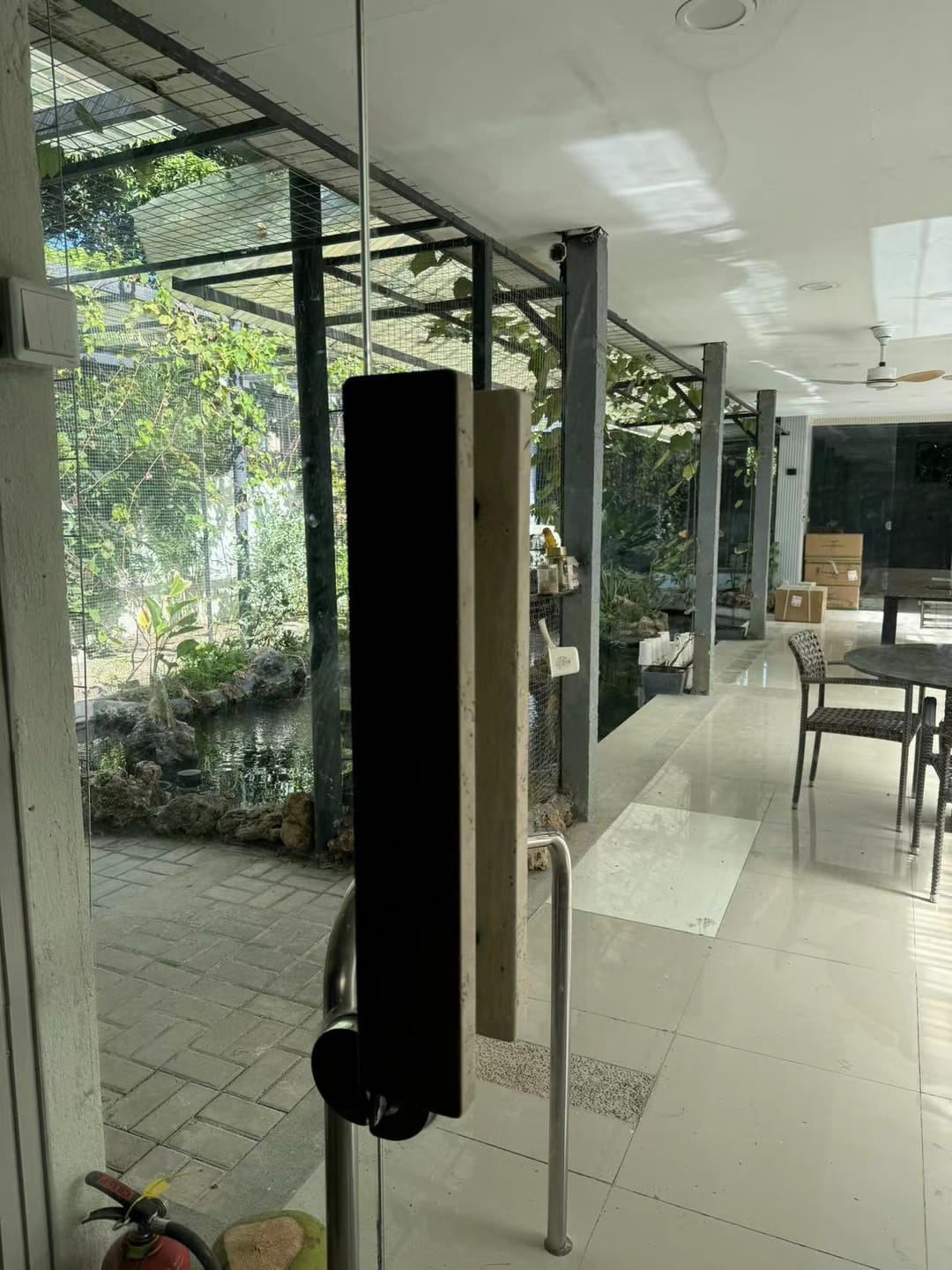 Customer photo review of Oyster-Shaped Door Handles