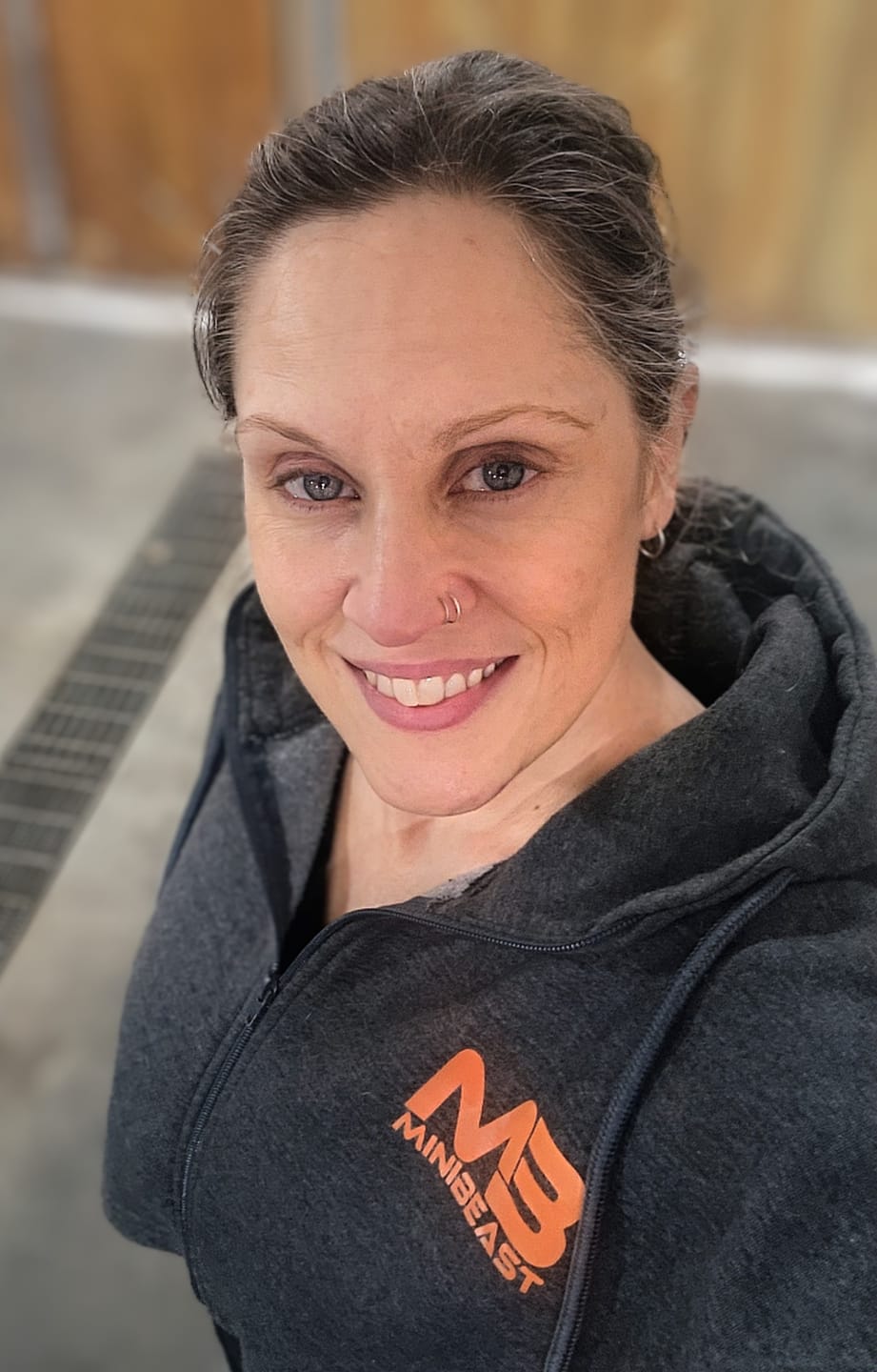 Customer photo review of Boyfriend Cropped Hoodie