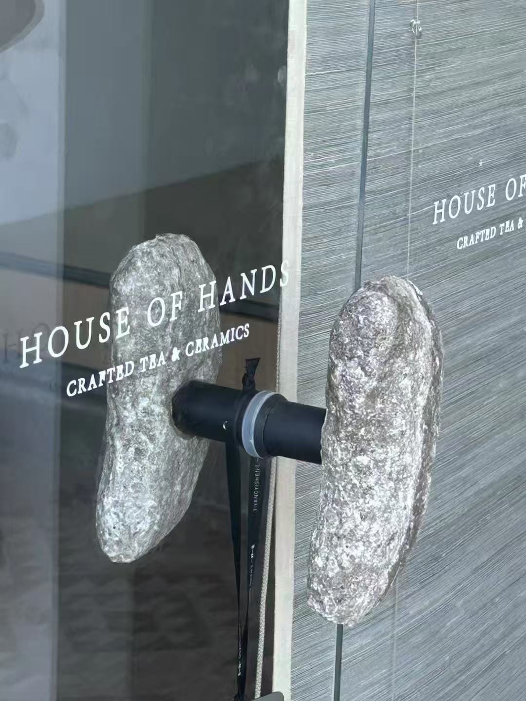 Customer photo review of The Balance Door Handles