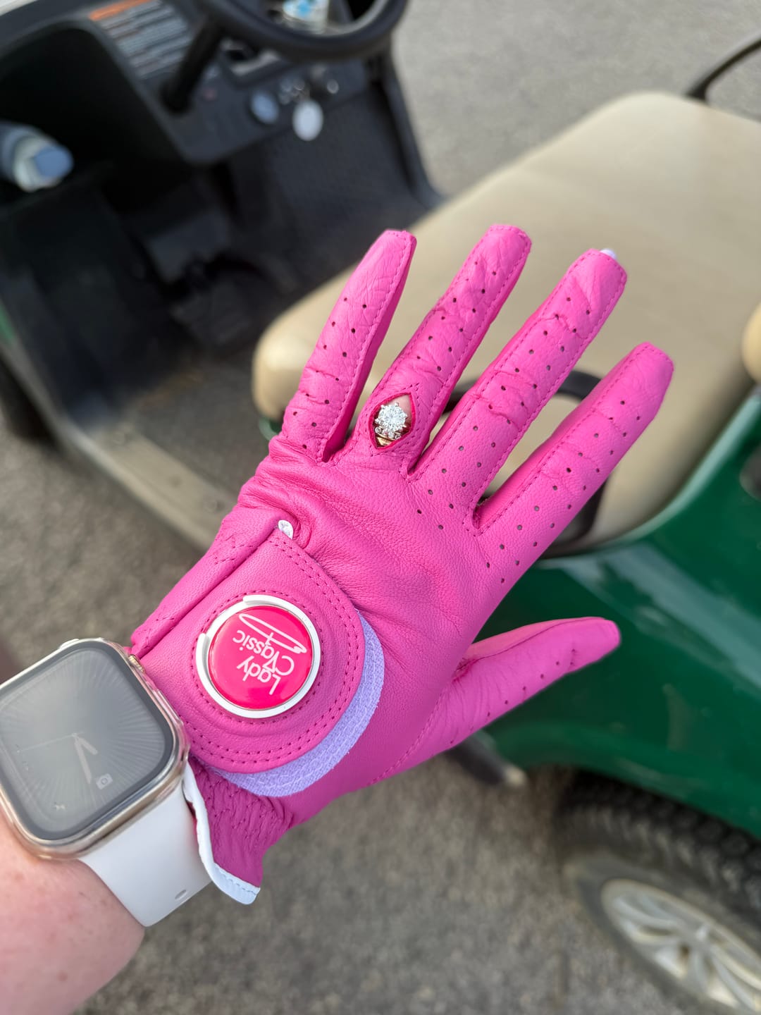 Customer photo review of Lady Classic Nail & Ring Glove