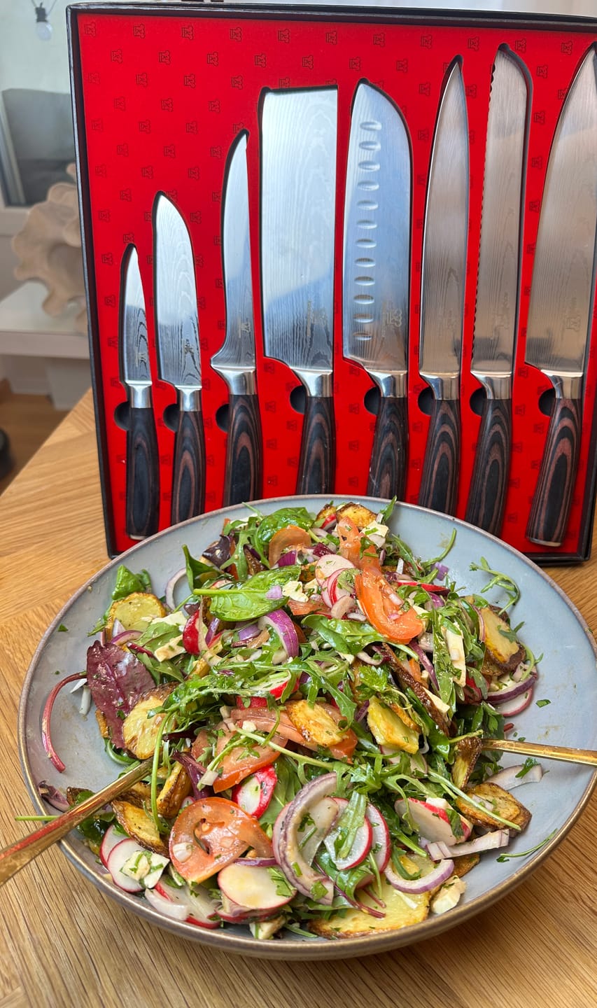Customer photo review of Asiatisches Messerset Premium 8-teilig
