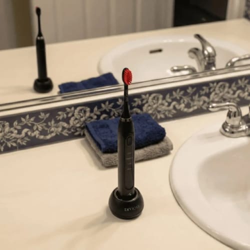 Customer photo review of Exy Red Light Toothbrush