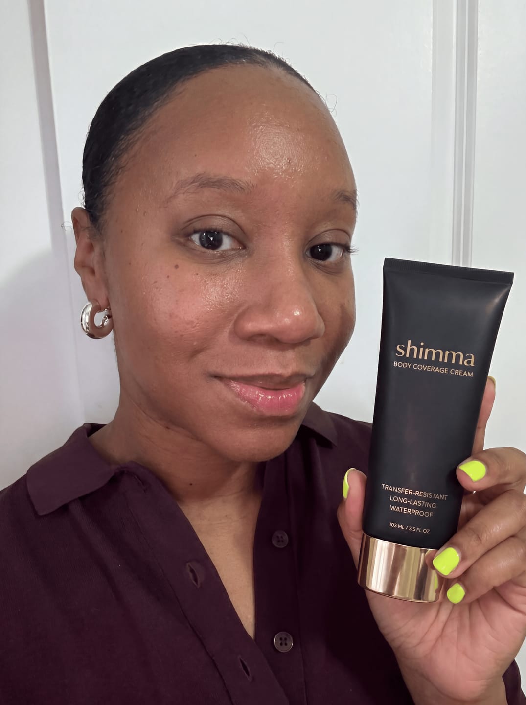 Customer photo review of Shimma™ Body Coverage Perfector Set