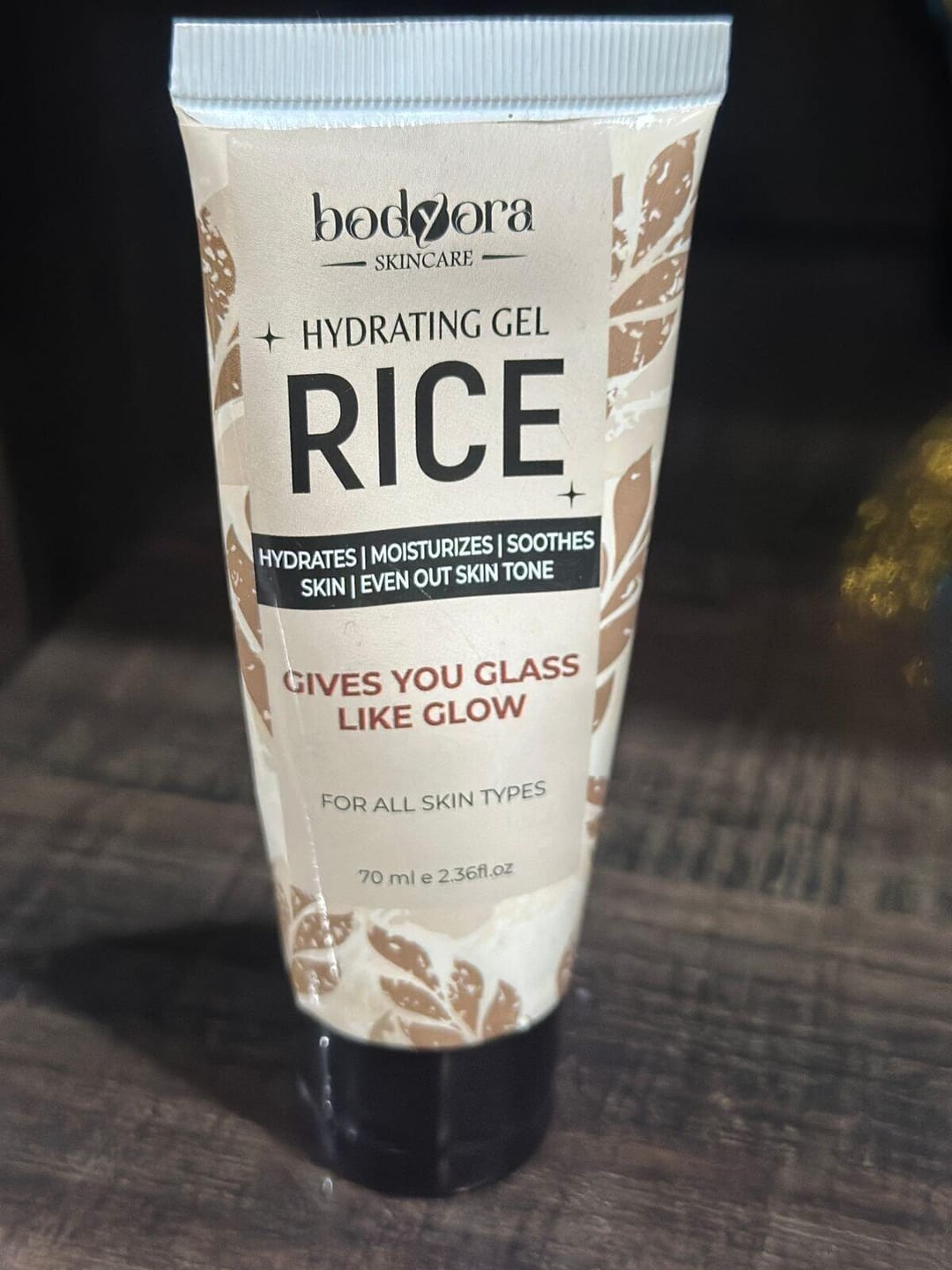 Customer photo review of Rice Hydrating Gel