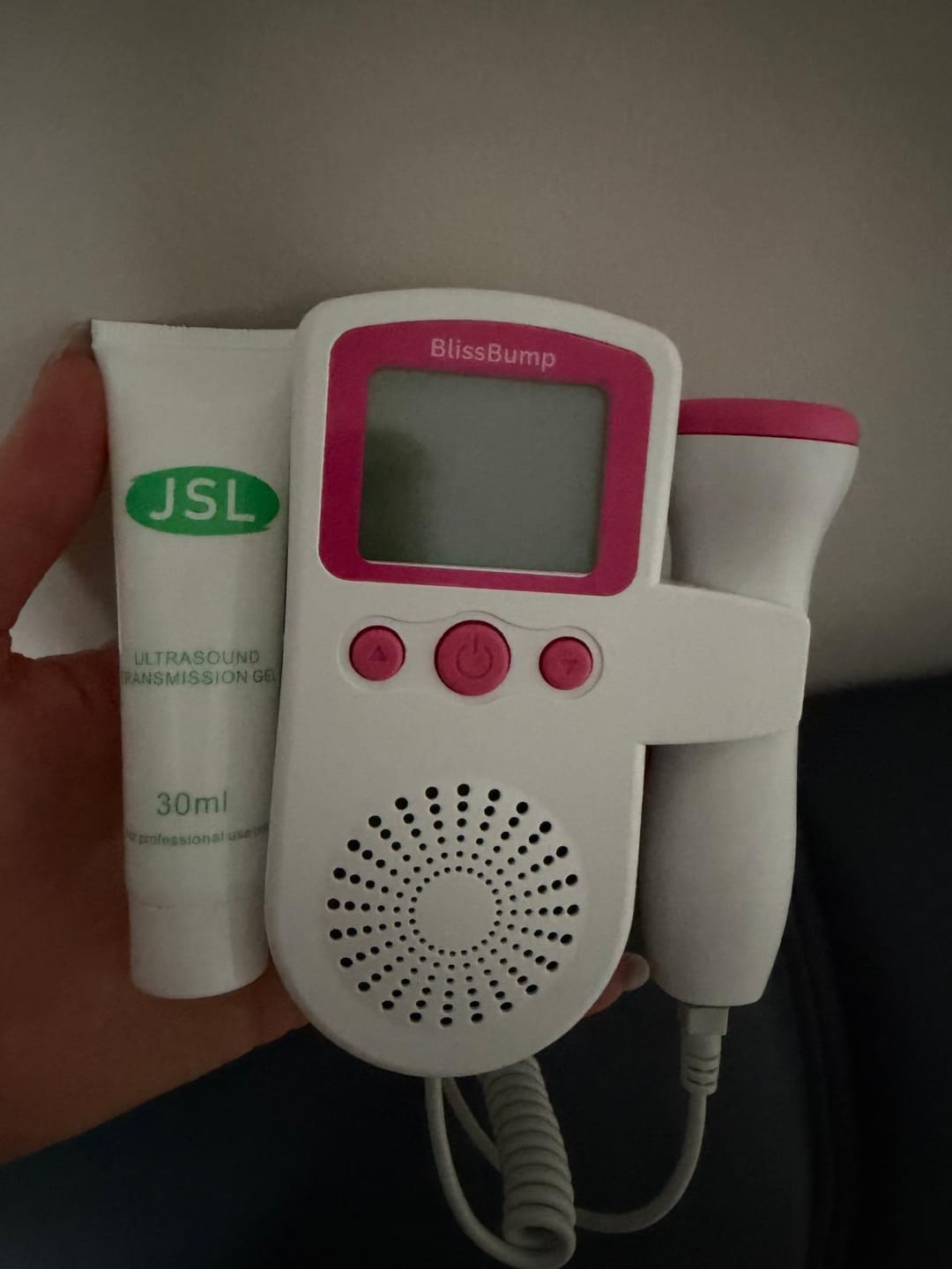 Customer photo review of BabyEcho Doppler™