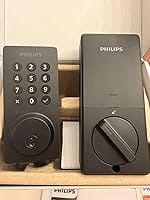 Customer photo review of Philips 4200 Series Built-in Wi-Fi Keypad Smart Deadbolt