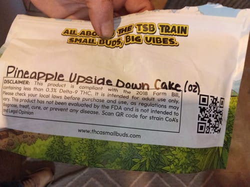 Customer photo review of Cheap THCA Flower Ounce