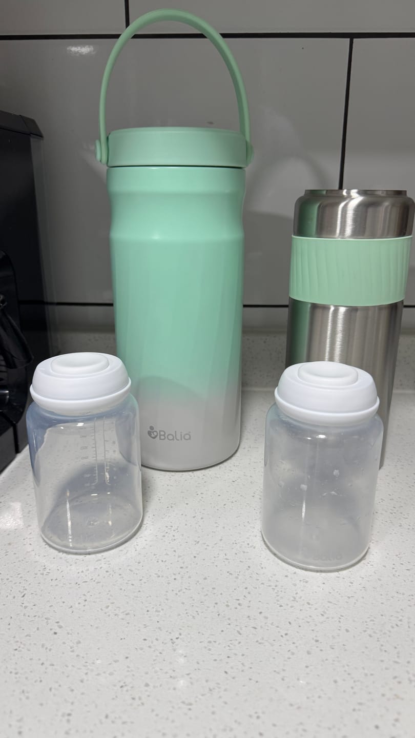 Customer photo review of Cooler para leche materna