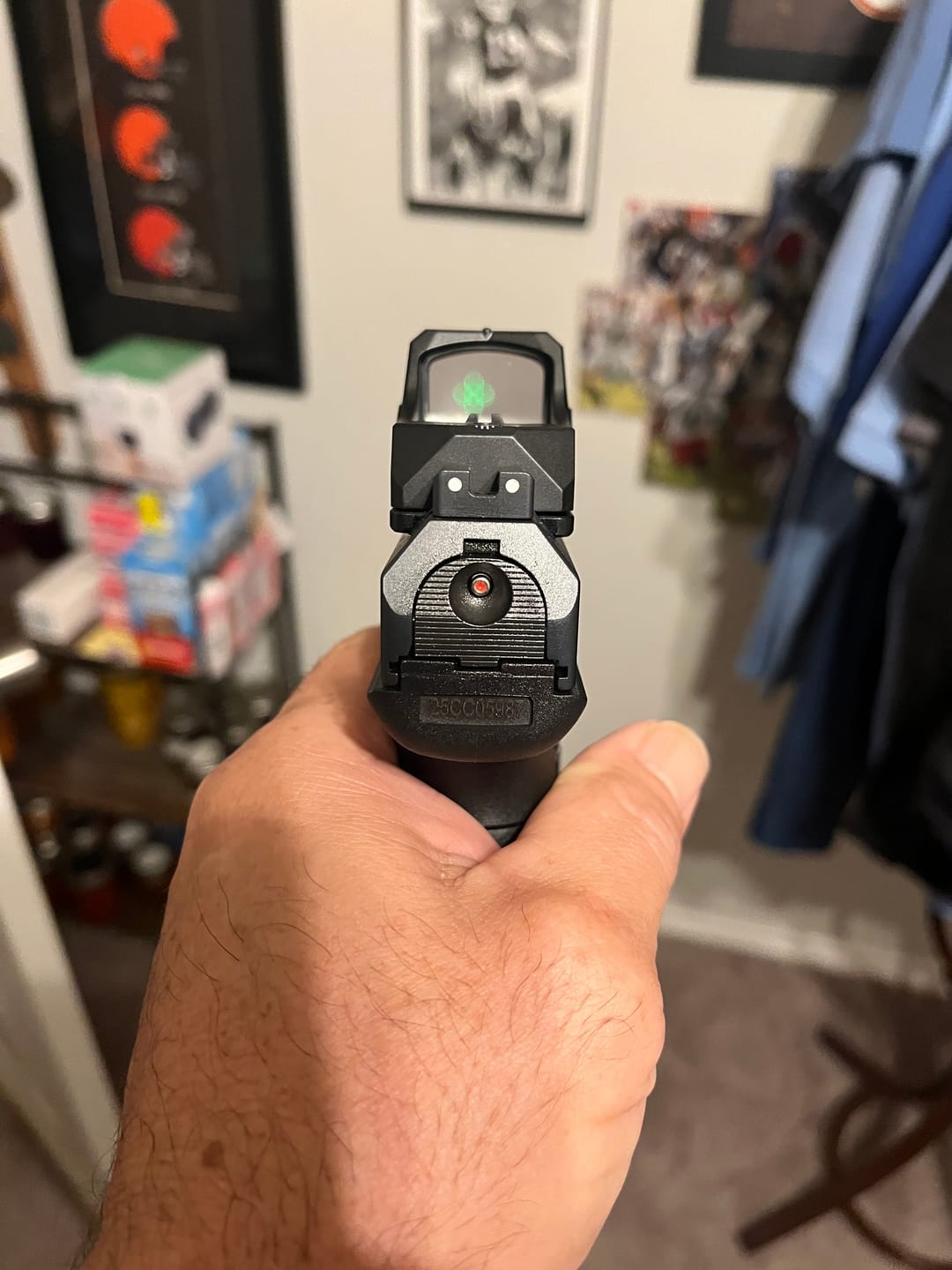 Customer photo review of MERCURY™ Reflex Sight