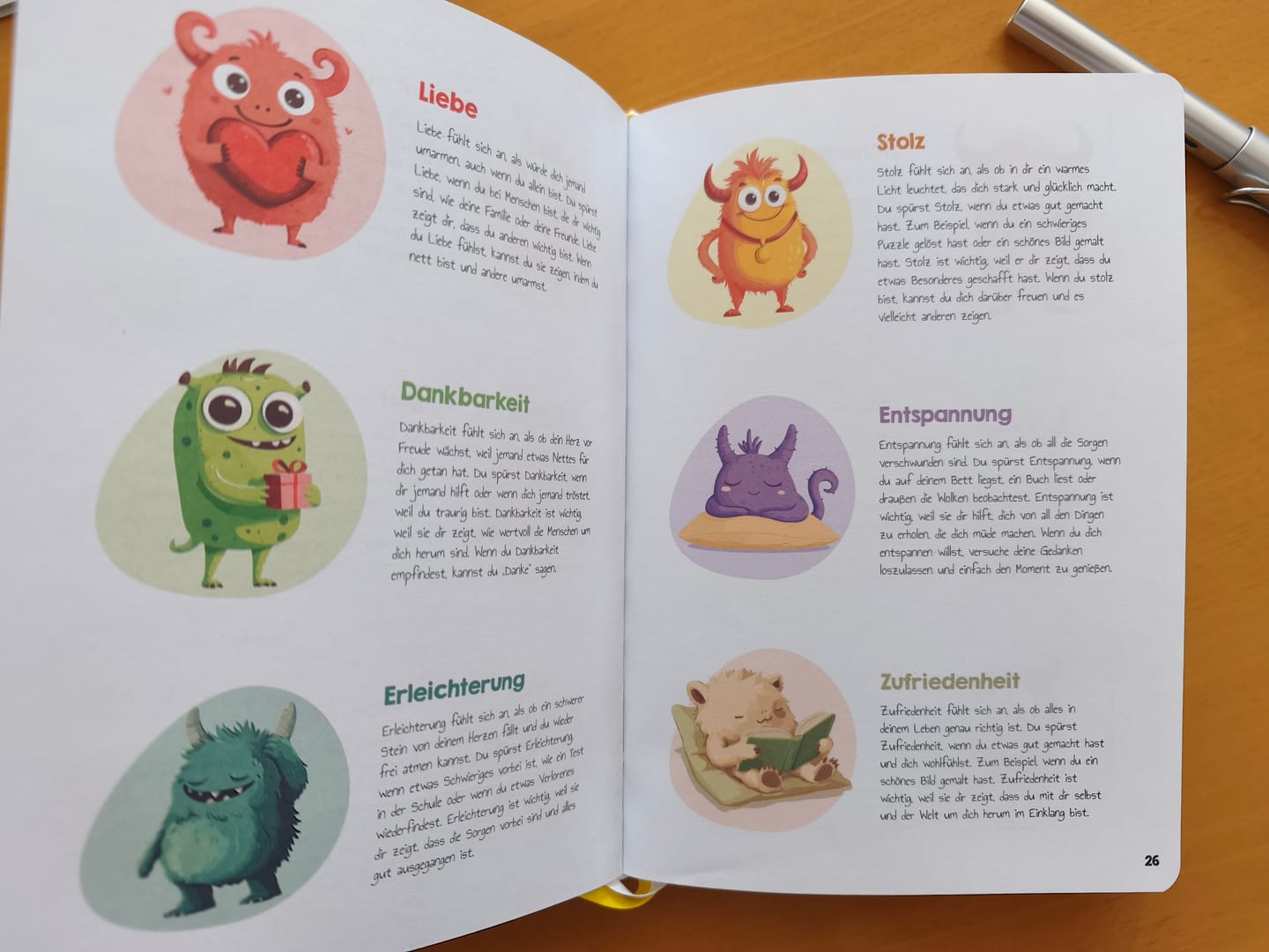 Customer photo review of Edubini Gefühlstagebuch für Kinder