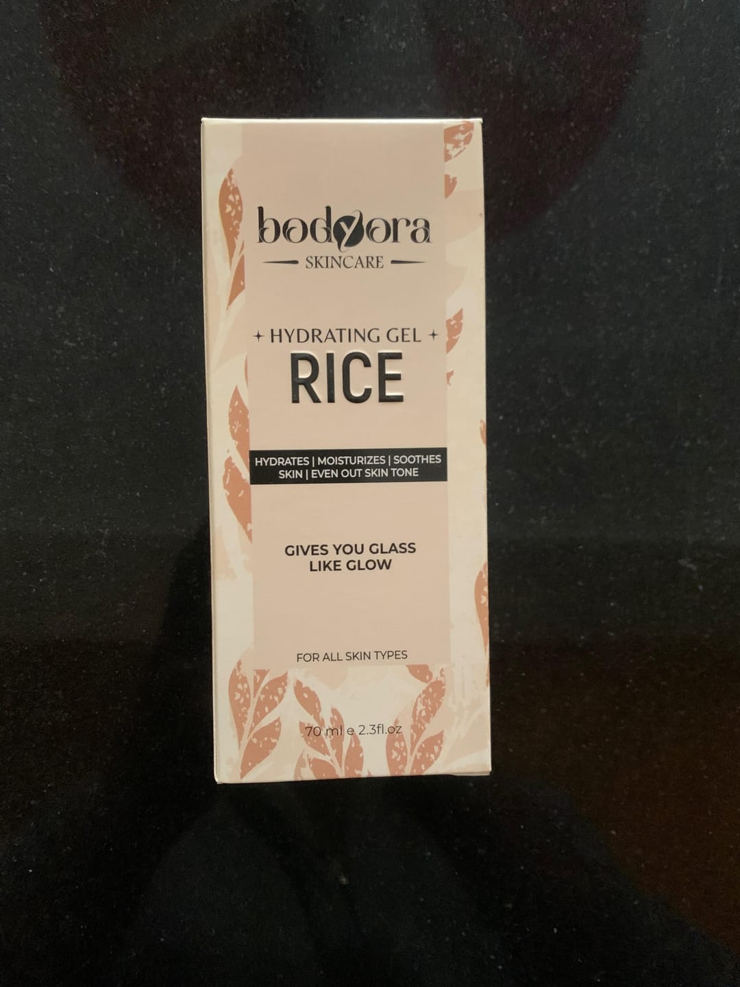 Customer photo review of Rice Hydrating Gel